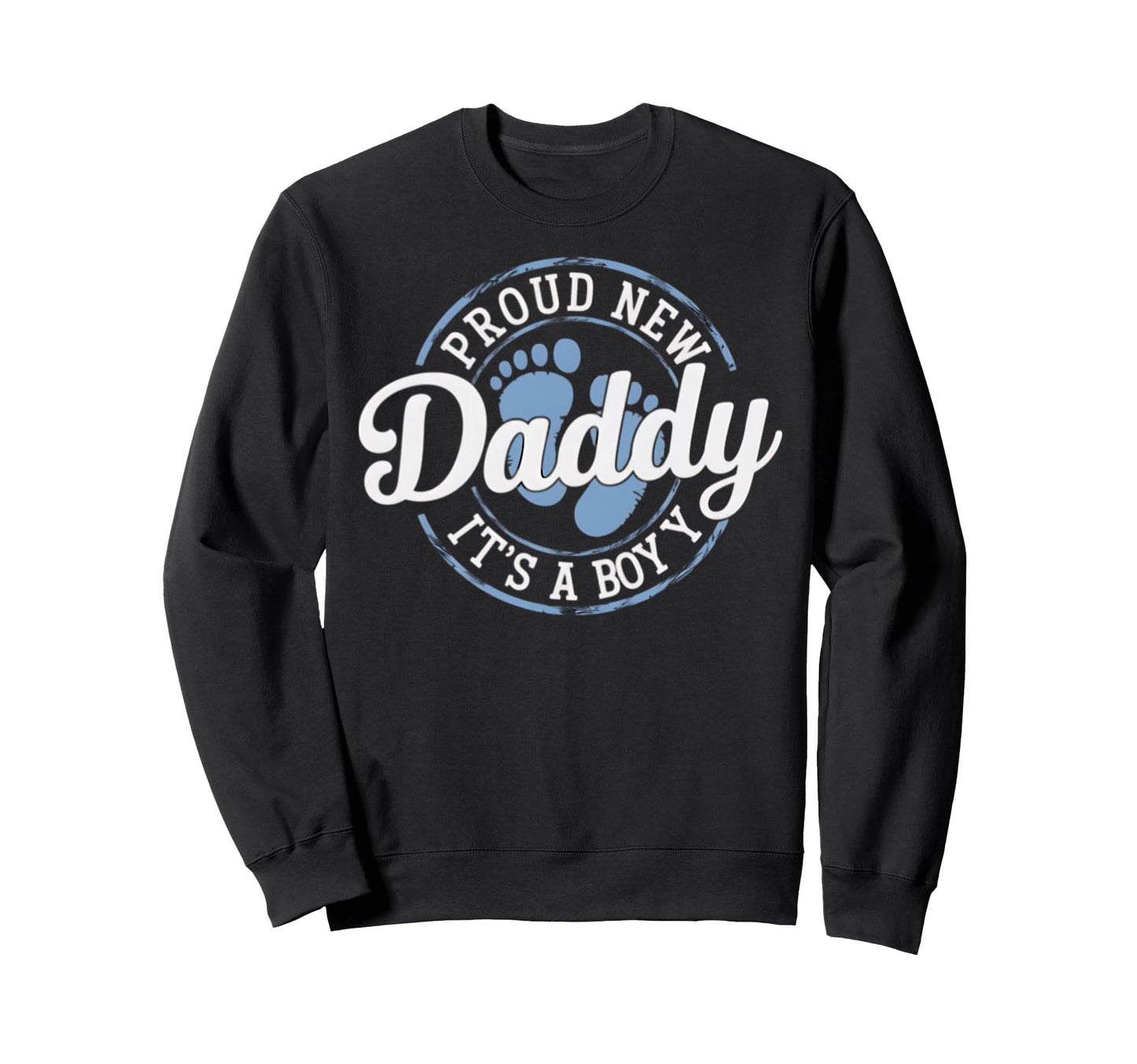 New Dad Est 2026 Father 2026 Dad Sweatshirt - Novelty Apparel for Adults - T-Shirt, Sweatshirt, Hoodie