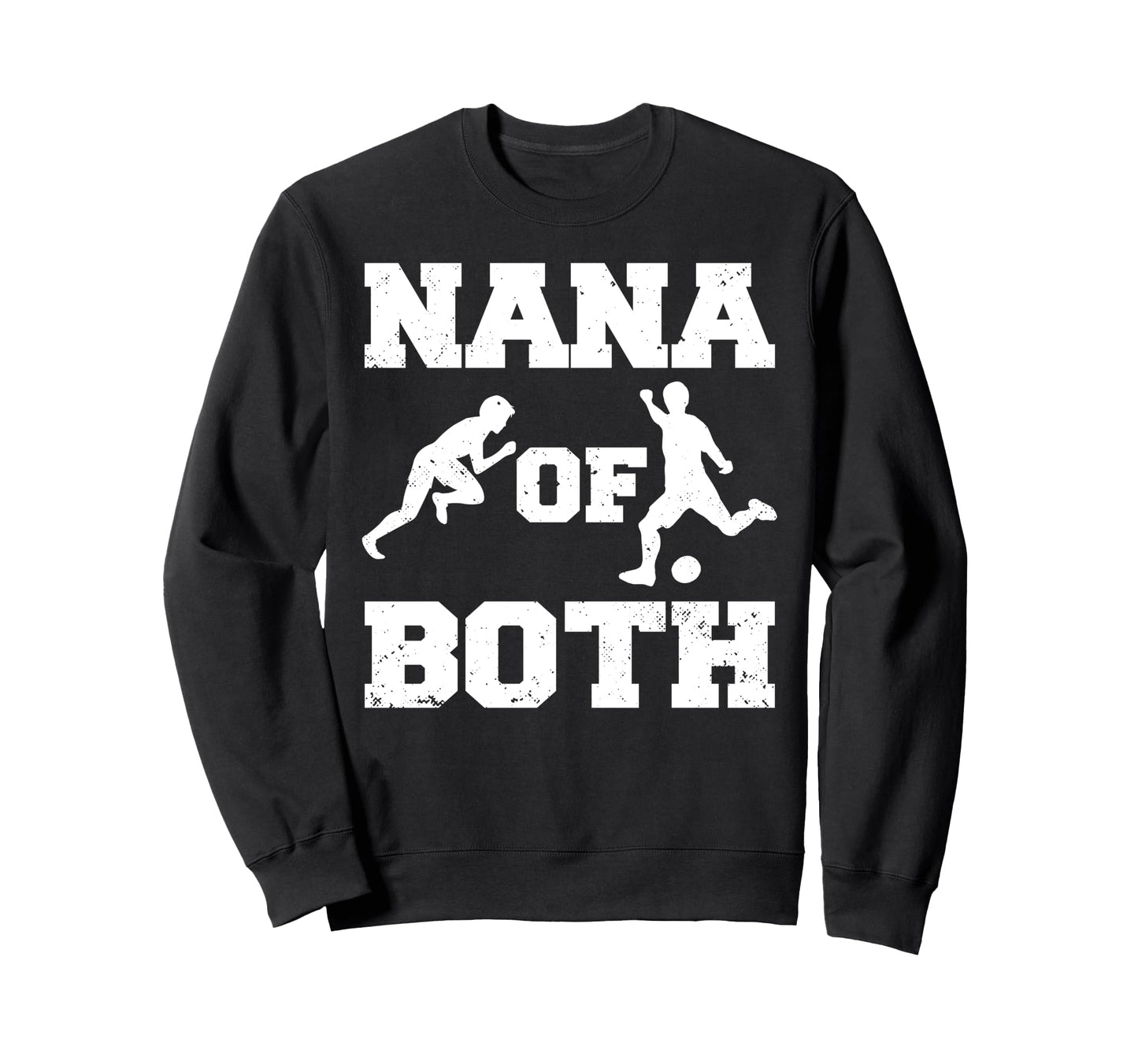 Nana Both Funny Track And Field Sweatshirt - Minimalist Print Men Women - T-Shirt, Sweatshirt, Hoodie