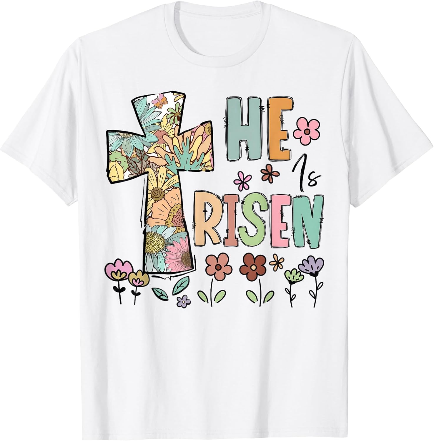 He Is Risen Happy Easter Day Gift Ideas Unisex T-shirt, Sweatshirt, Hoodie, Long Sleeve Tee - T-Shirt, Sweatshirt, Hoodie