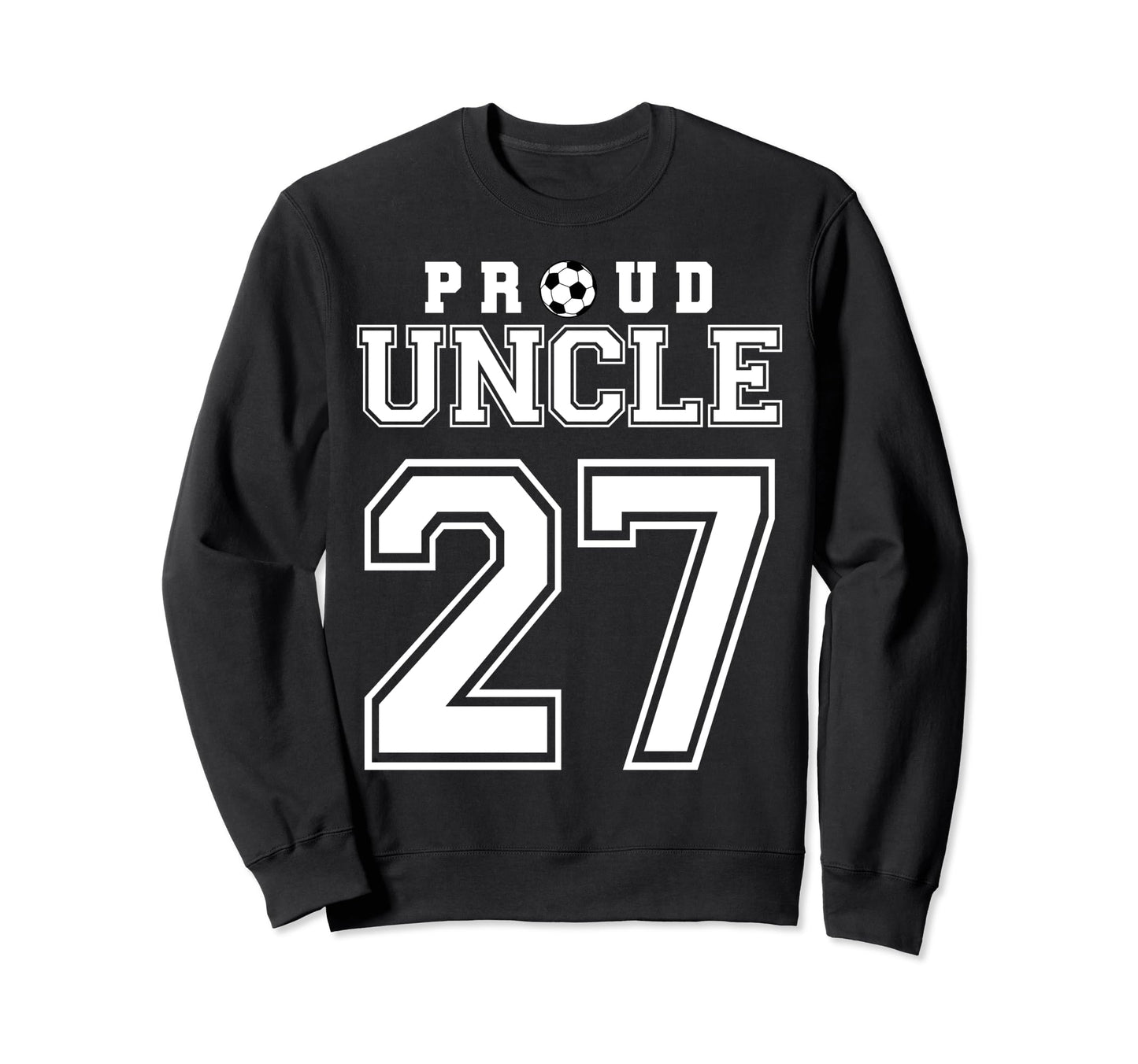 Number 27 Custom Proud Soccer Sweatshirt - Aesthetic Graphic Men Women - T-Shirt, Sweatshirt, Hoodie