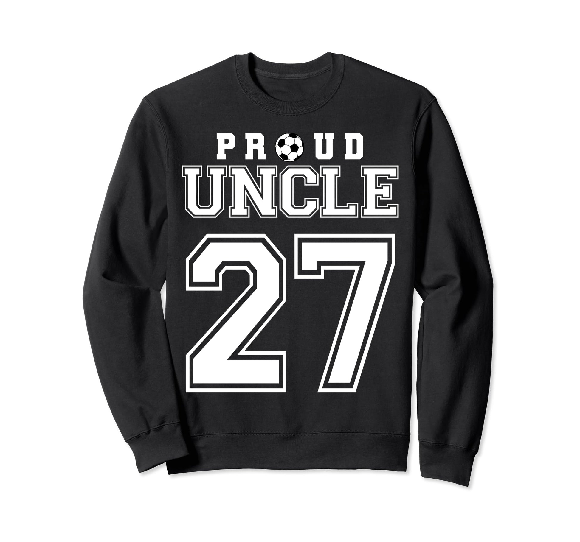 Number 27 Custom Proud Soccer Sweatshirt - Aesthetic Graphic Men Women - T-Shirt, Sweatshirt, Hoodie