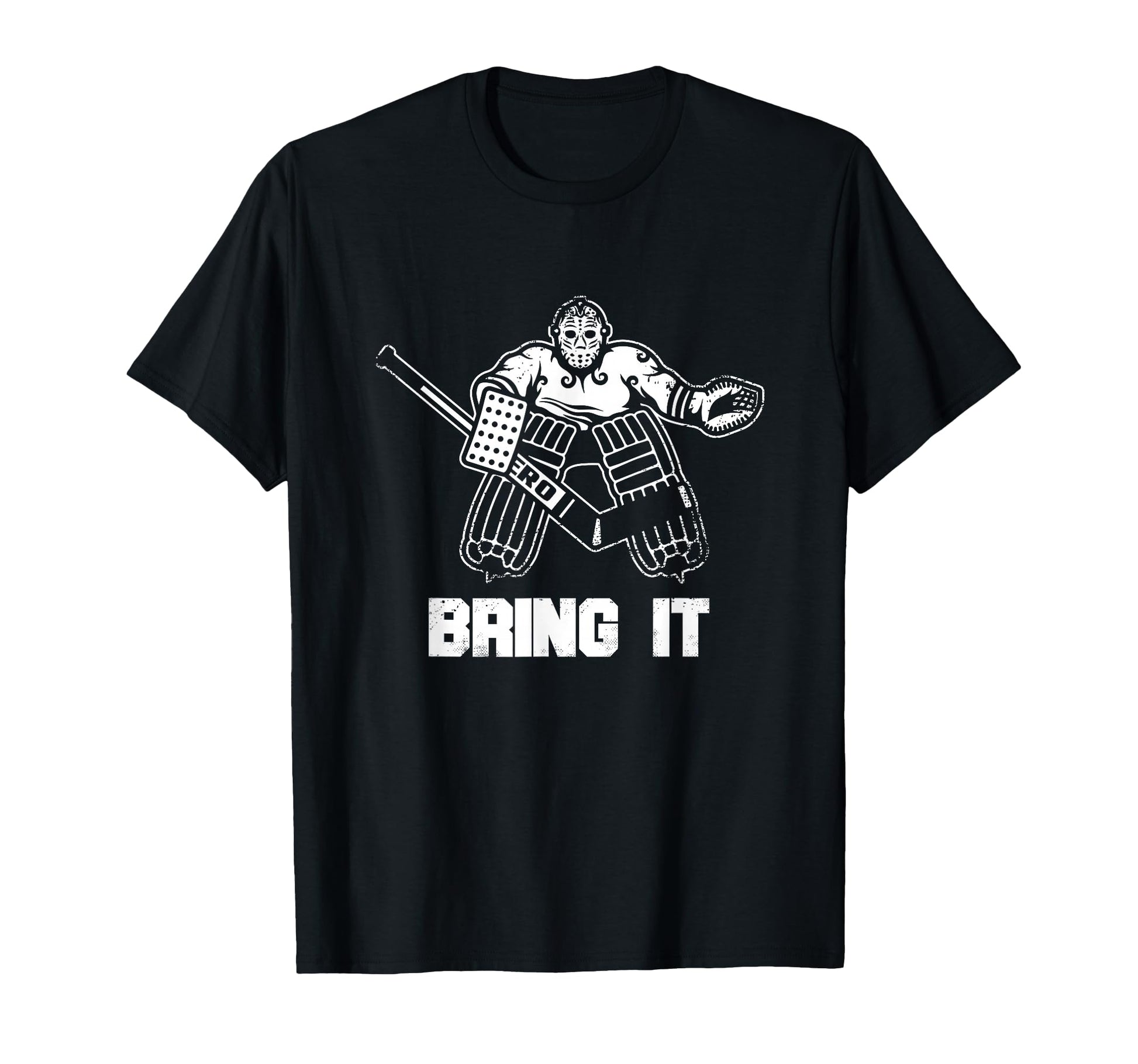 Funny Ice Hockey Player Gift Goalie T-Shirt - Trendy Graphic Unisex - T-Shirt, Sweatshirt, Hoodie