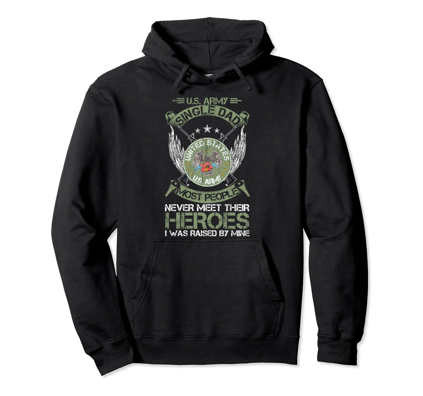 Most People Never Meet Their Heroes Hoodie - Custom Art Print for Adults - T-Shirt, Sweatshirt, Hoodie