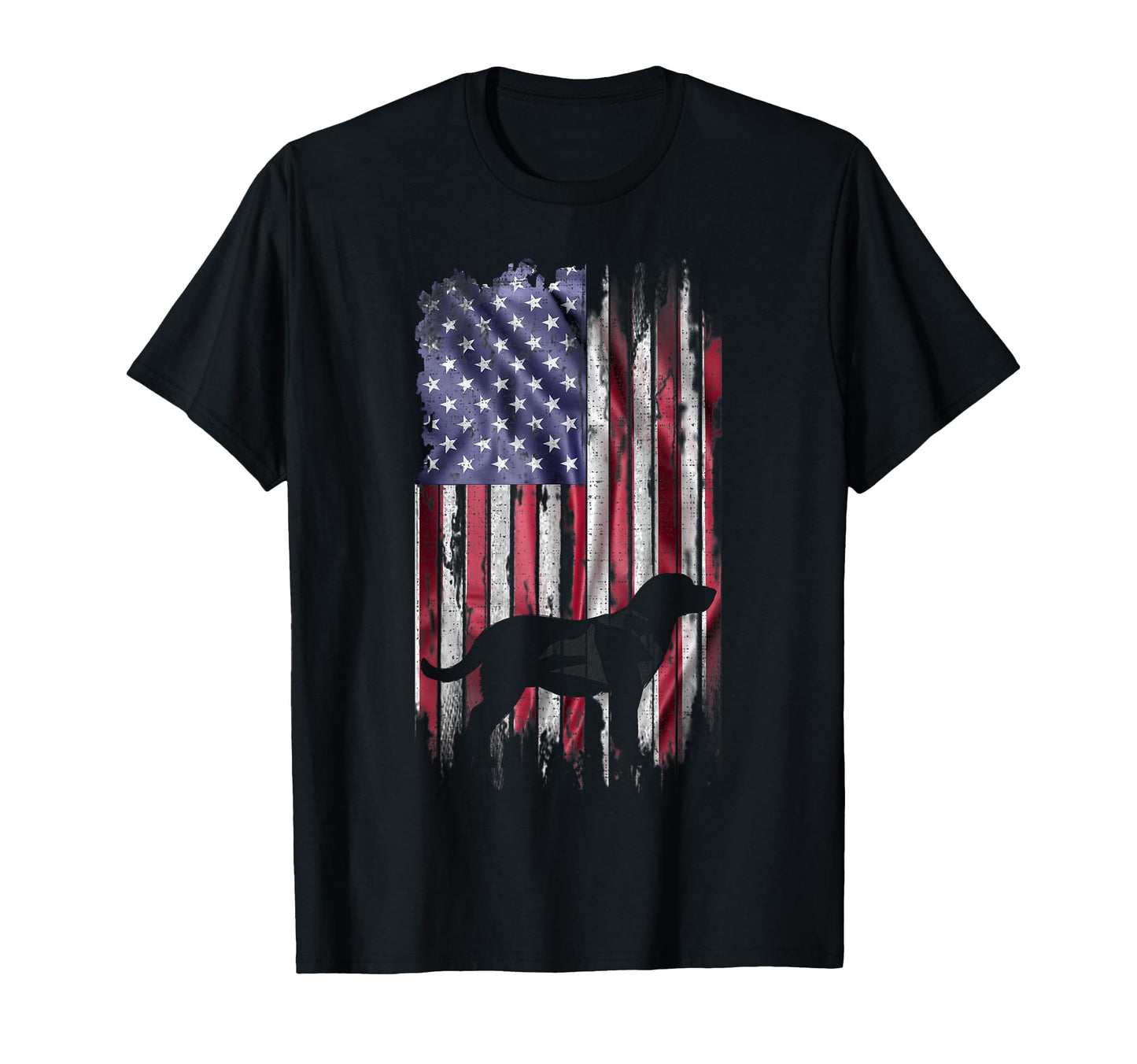 Usa Flag Love Labrador Retriever Dog Lab T-Shirt - Streetwear Style Unisex - T-Shirt, Sweatshirt, Hoodie