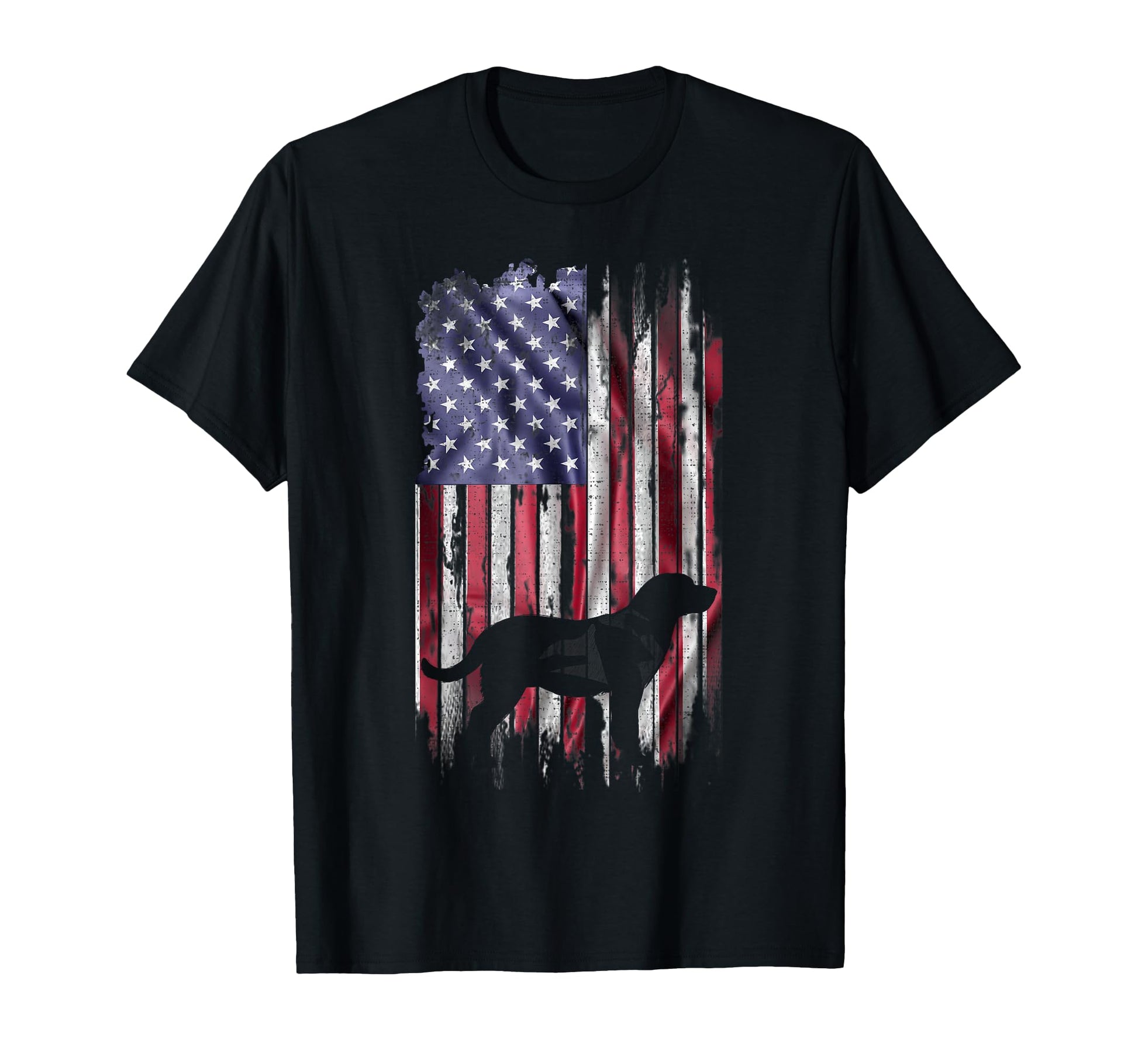 Usa Flag Love Labrador Retriever Dog Lab T-Shirt - Streetwear Style Unisex - T-Shirt, Sweatshirt, Hoodie