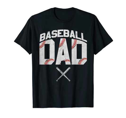 Baseball Dad Base Ball Lover Player T-Shirt - Trendy Graphic Men Women - T-Shirt, Sweatshirt, Hoodie