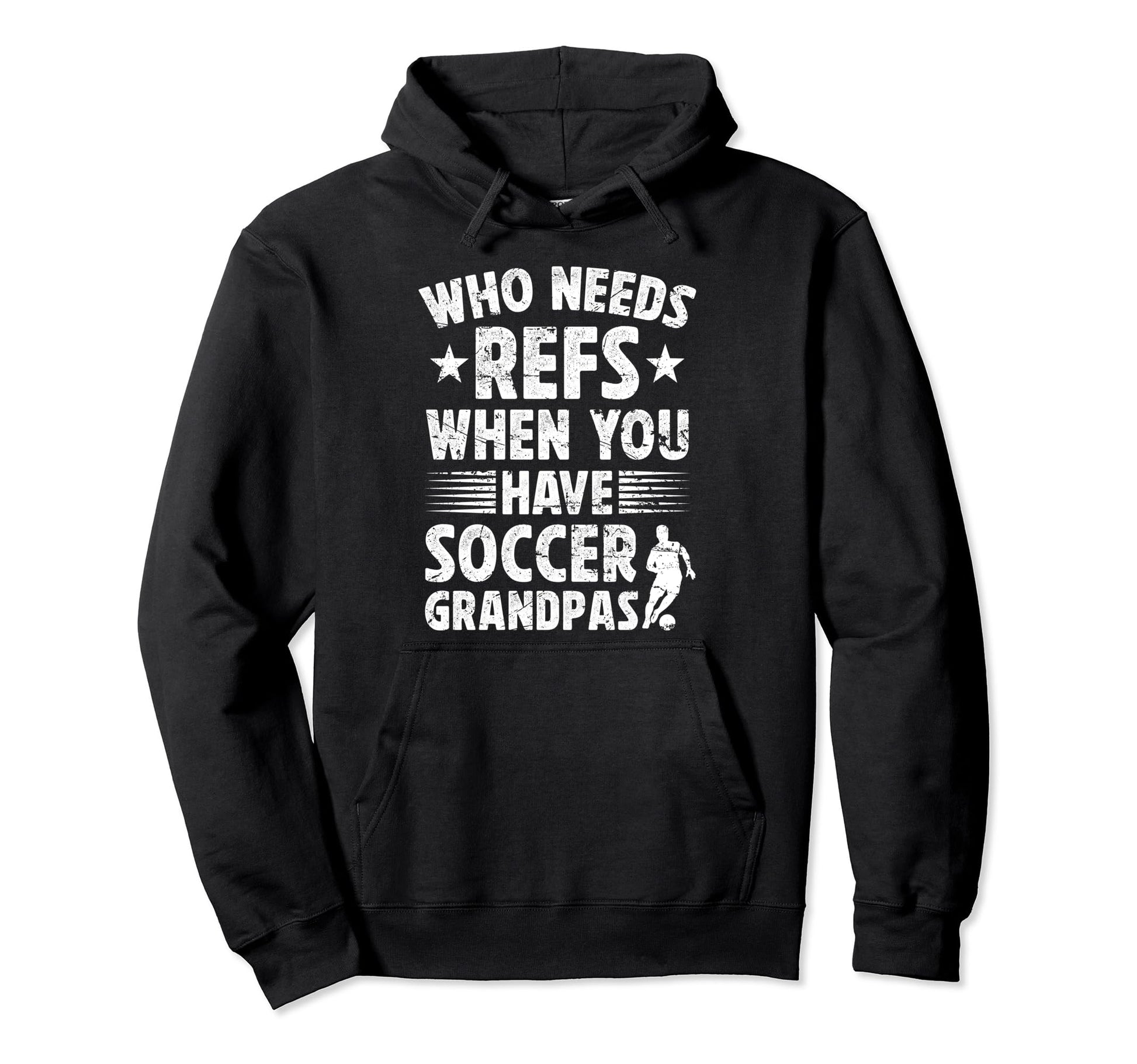 Funny Soccer Grandpa Soccer Player Hoodie - Novelty Apparel Men Women - T-Shirt, Sweatshirt, Hoodie