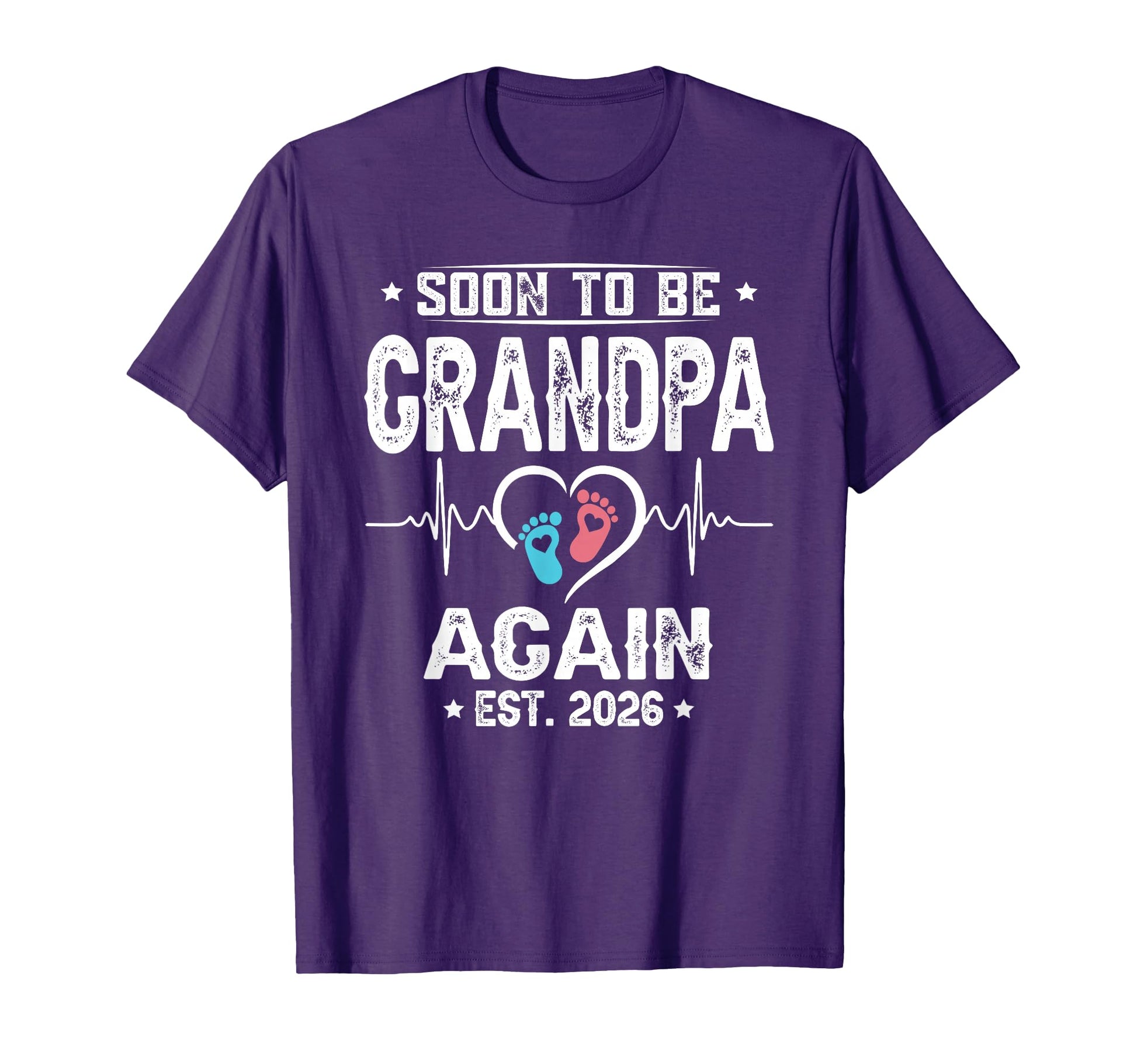 Soon To Be Grandpa Again Est 2026 New T-Shirt - Unique Graphic Men Women - T-Shirt, Sweatshirt, Hoodie