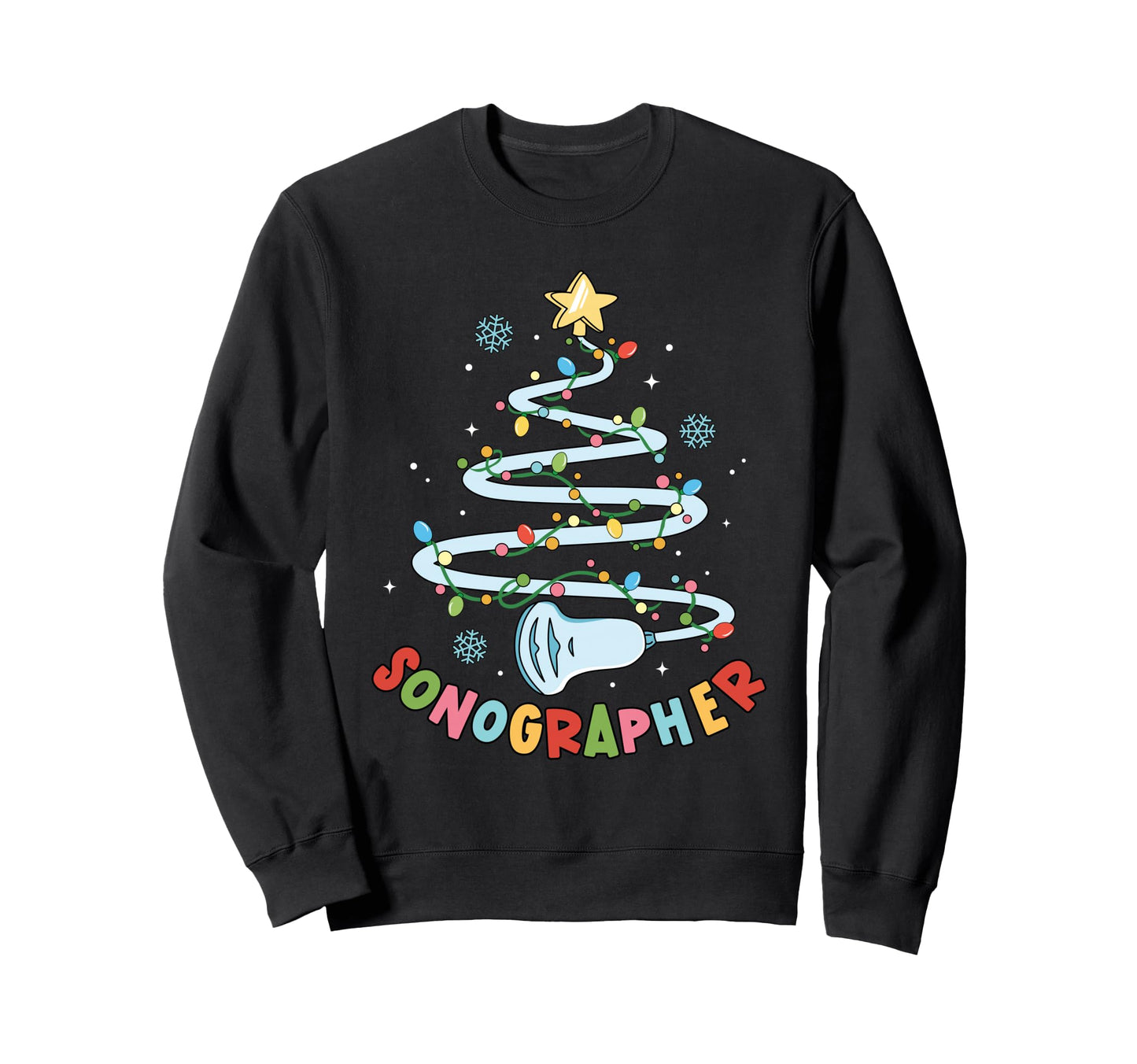 Funny Sonographer Tree Ultrasound Sweatshirt - Unique Graphic for Adults - T-Shirt, Sweatshirt, Hoodie