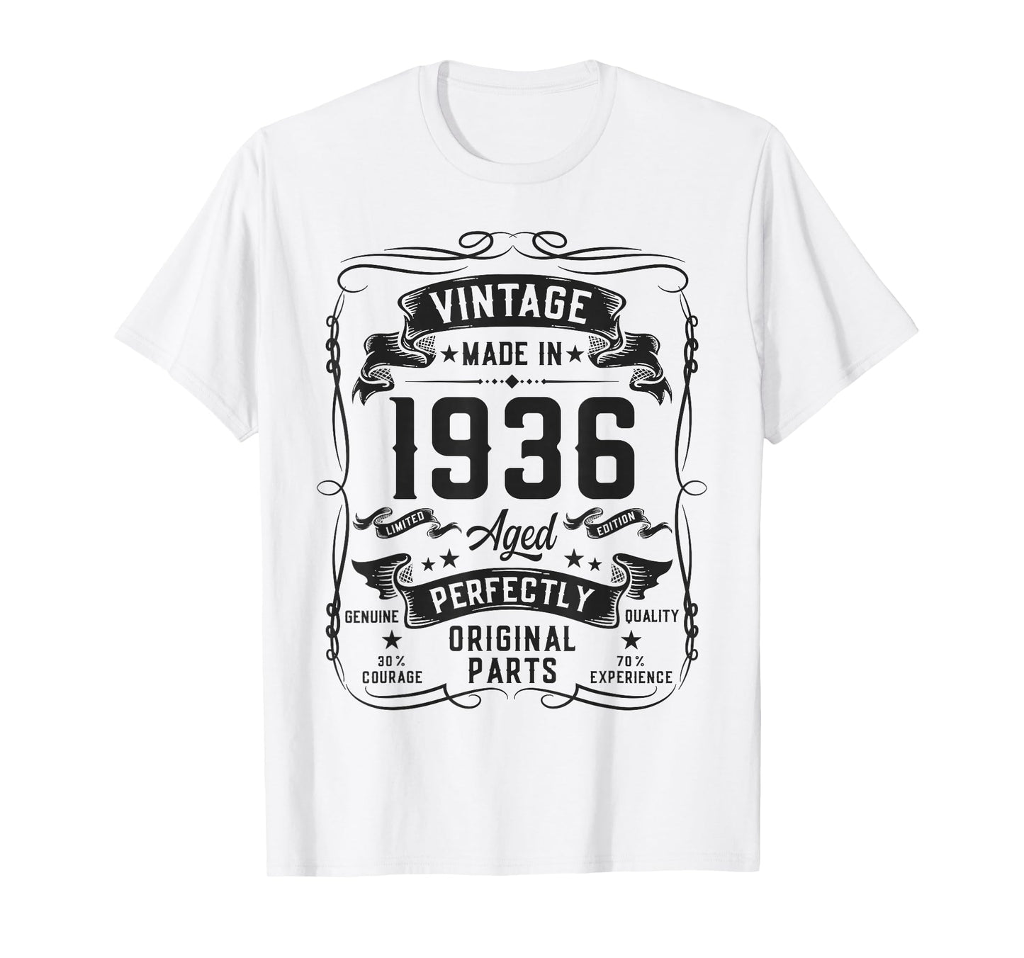 1936 90Yr 90Th Birthday Gifts 90 T-Shirt - Streetwear Style for Adults - T-Shirt, Sweatshirt, Hoodie