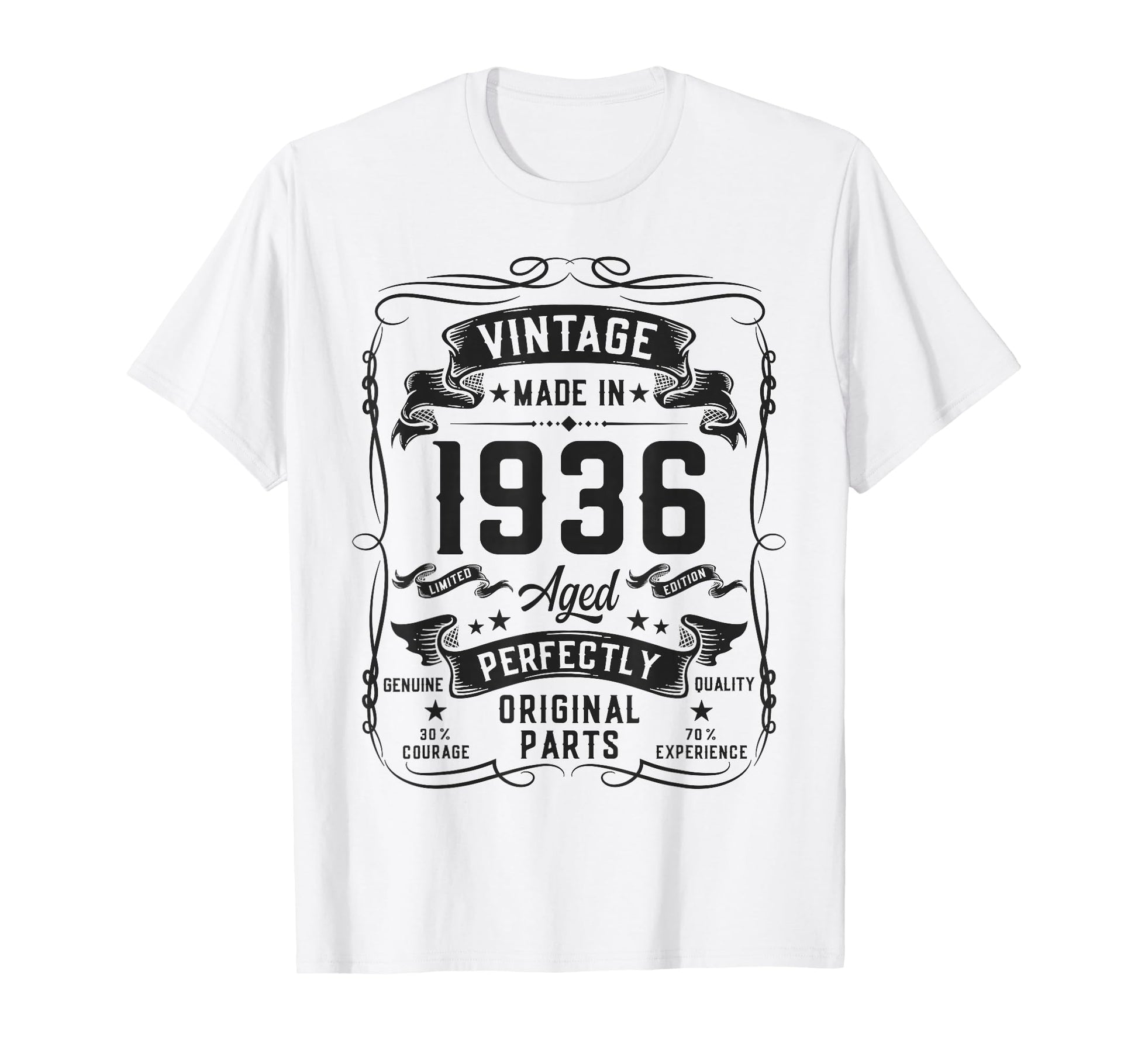 1936 90Yr 90Th Birthday Gifts 90 T-Shirt - Streetwear Style for Adults - T-Shirt, Sweatshirt, Hoodie