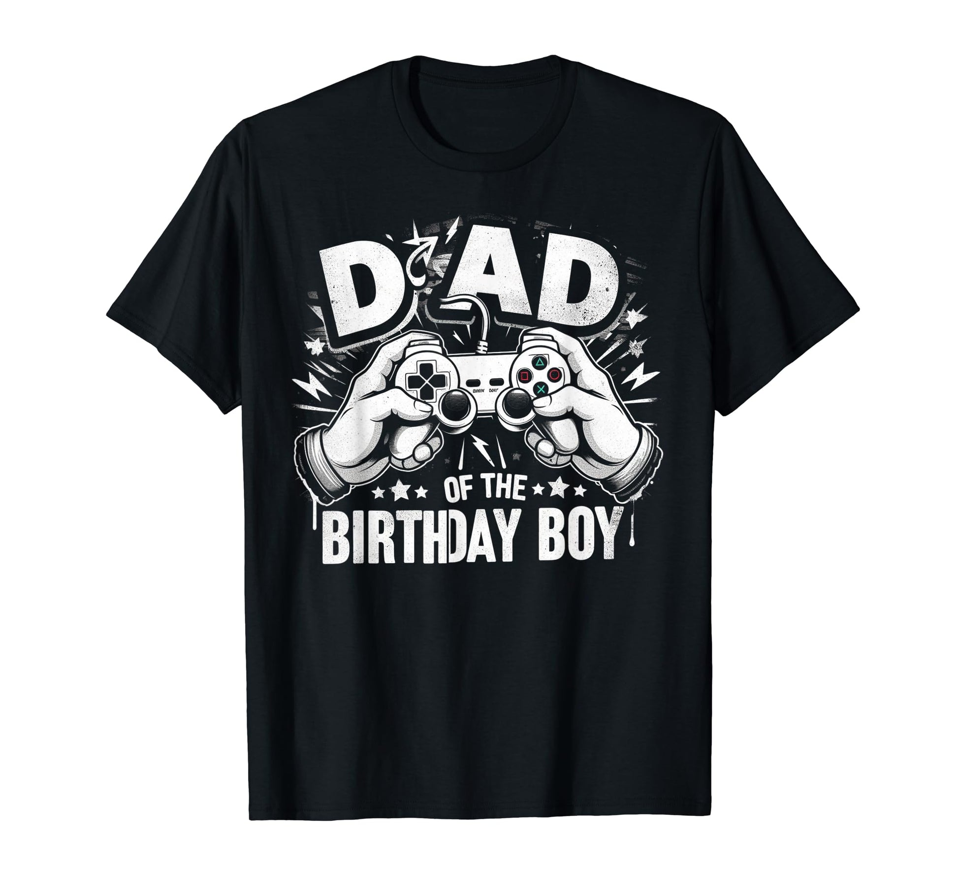Dad Birthday Matching Video Gamer T-Shirt - Graphic Print Men Women - T-Shirt, Sweatshirt, Hoodie