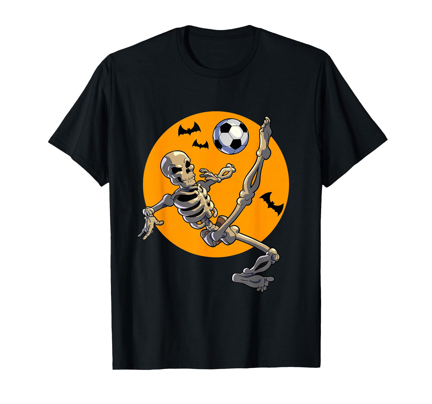 Soccer Skeleton Halloween Skeleton T-Shirt - Minimalist Print Men Women - T-Shirt, Sweatshirt, Hoodie