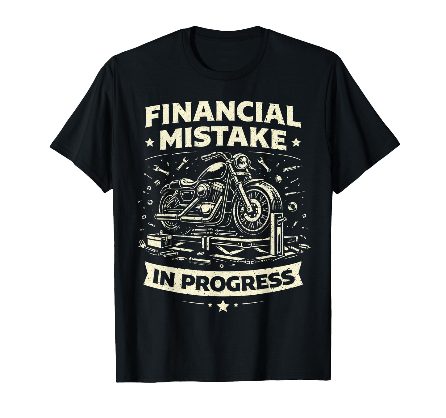 Financial Mistake Progress T-Shirt - Custom Art Print for Adults - T-Shirt, Sweatshirt, Hoodie