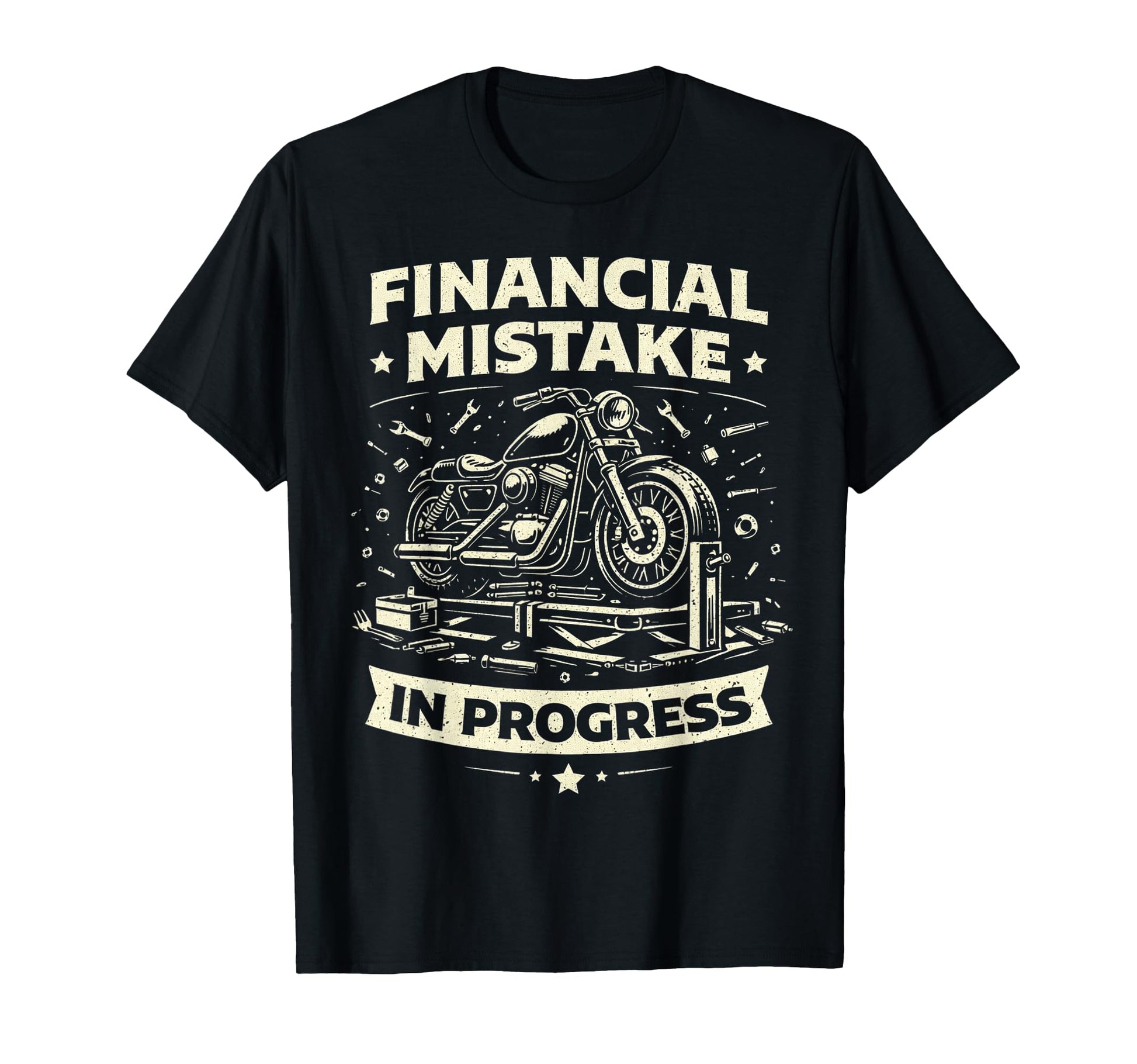 Financial Mistake Progress T-Shirt - Custom Art Print for Adults - T-Shirt, Sweatshirt, Hoodie