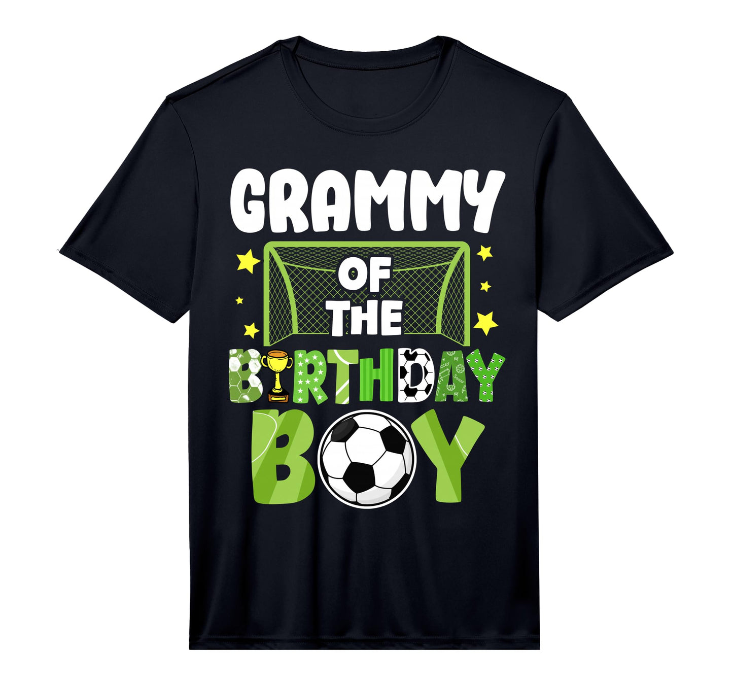 Mens Soccer Grammy Birthday Party Soccer T-Shirt - Trendy Graphic Unisex - T-Shirt, Sweatshirt, Hoodie