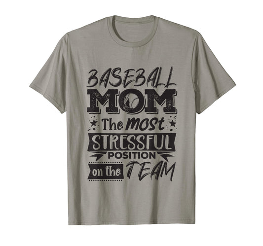 Baseball Mom Baseball Lover T-Shirt - Aesthetic Graphic Men Women - T-Shirt, Sweatshirt, Hoodie