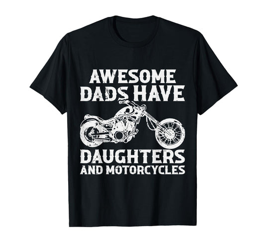 Awesome Dads Have Daughters And T-Shirt - Minimalist Print Men Women - T-Shirt, Sweatshirt, Hoodie