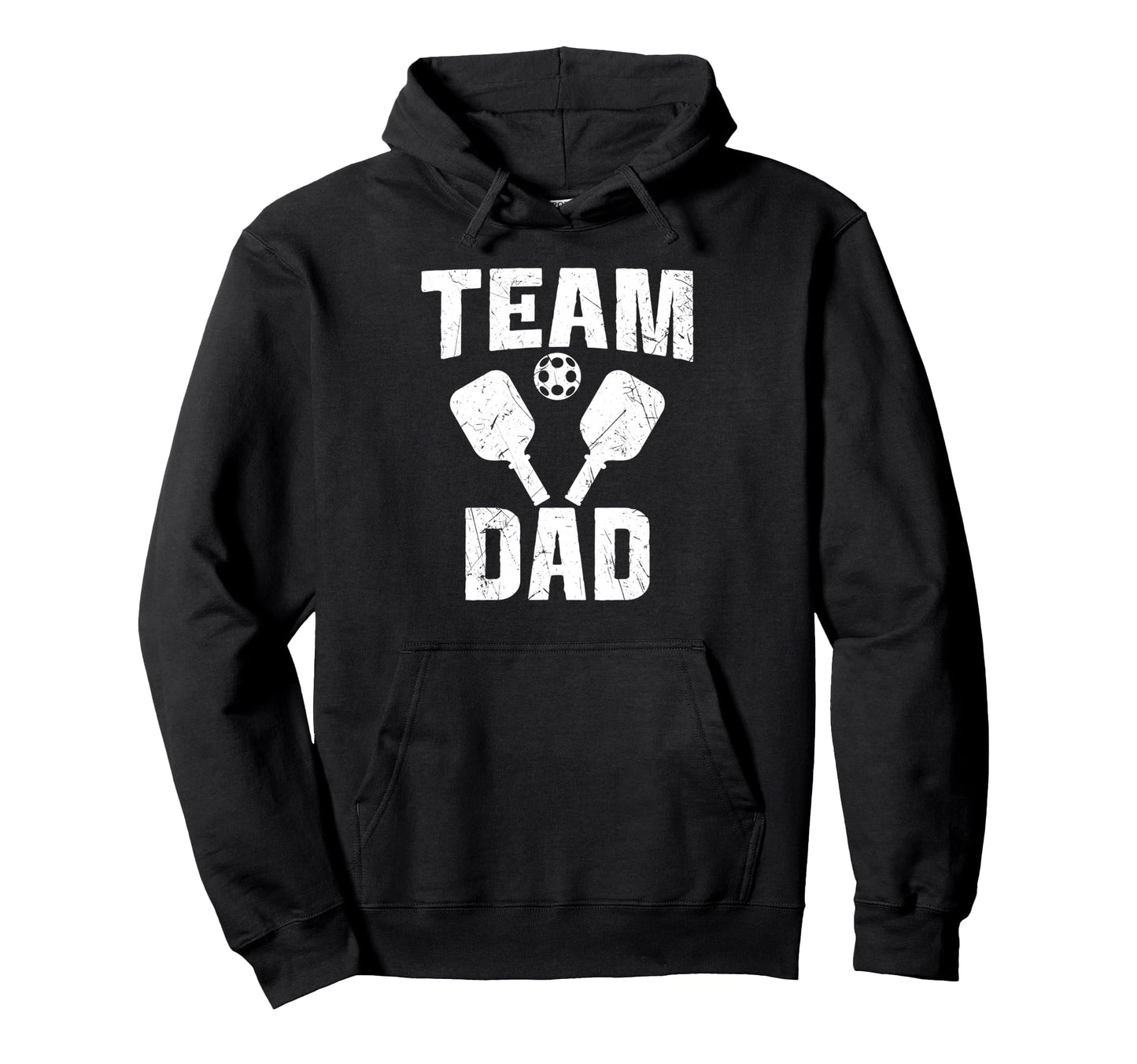 Pickleball Dad Proud Game Day Sports Hoodie - Novelty Apparel Men Women - T-Shirt, Sweatshirt, Hoodie