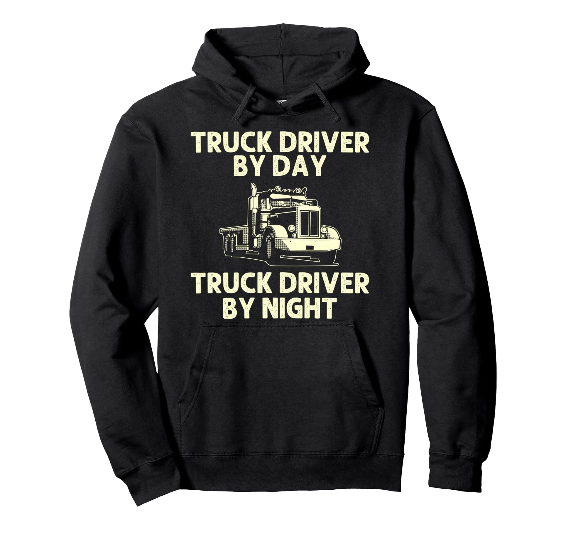 Best Truck Driver Art Dad Trucking Cdl Hoodie - Fun Novelty Design Unisex - T-Shirt, Sweatshirt, Hoodie