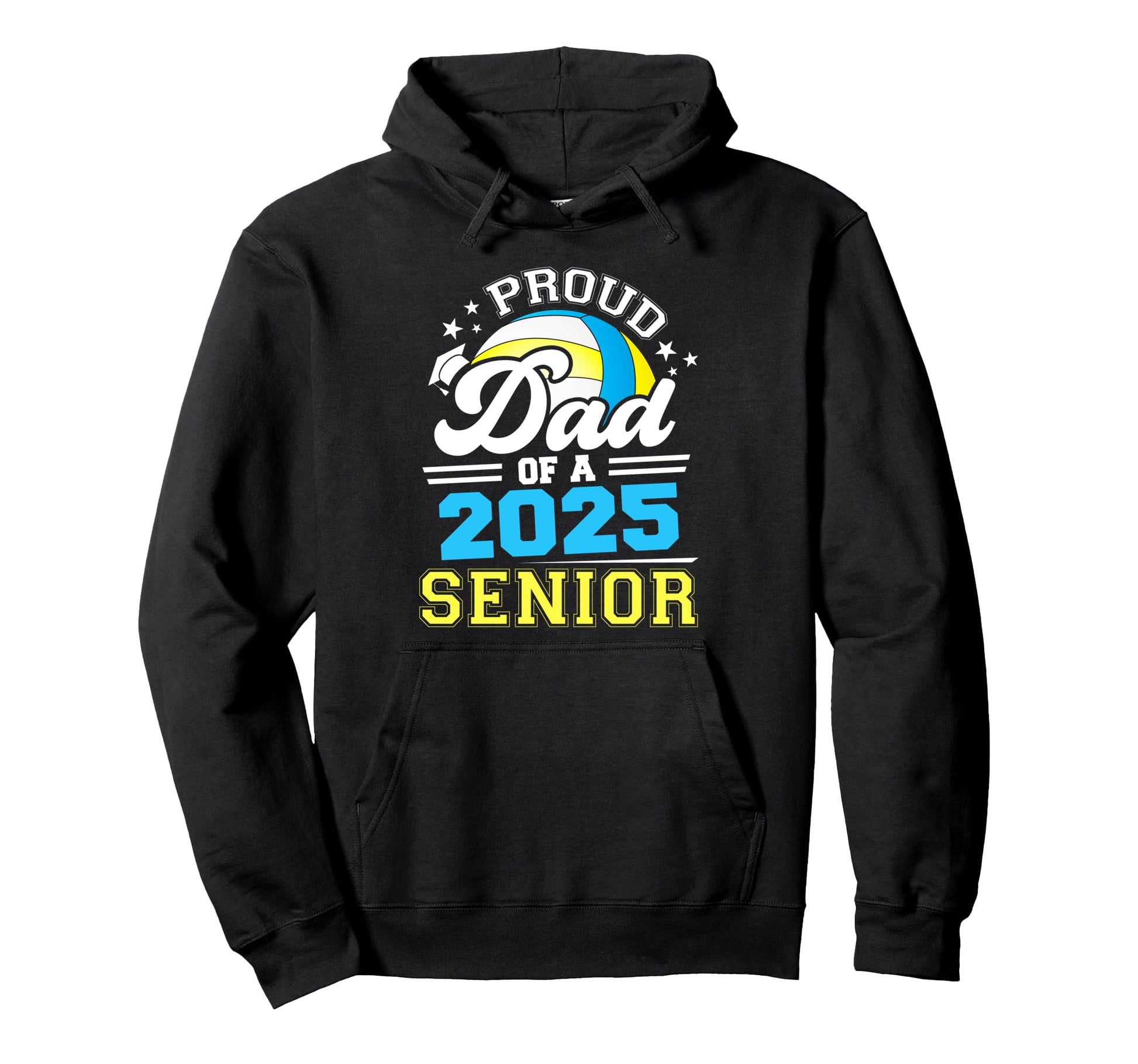 Proud Dad 2025 Senior Graduate Grad 2025 Hoodie - Minimalist Print Unisex - T-Shirt, Sweatshirt, Hoodie