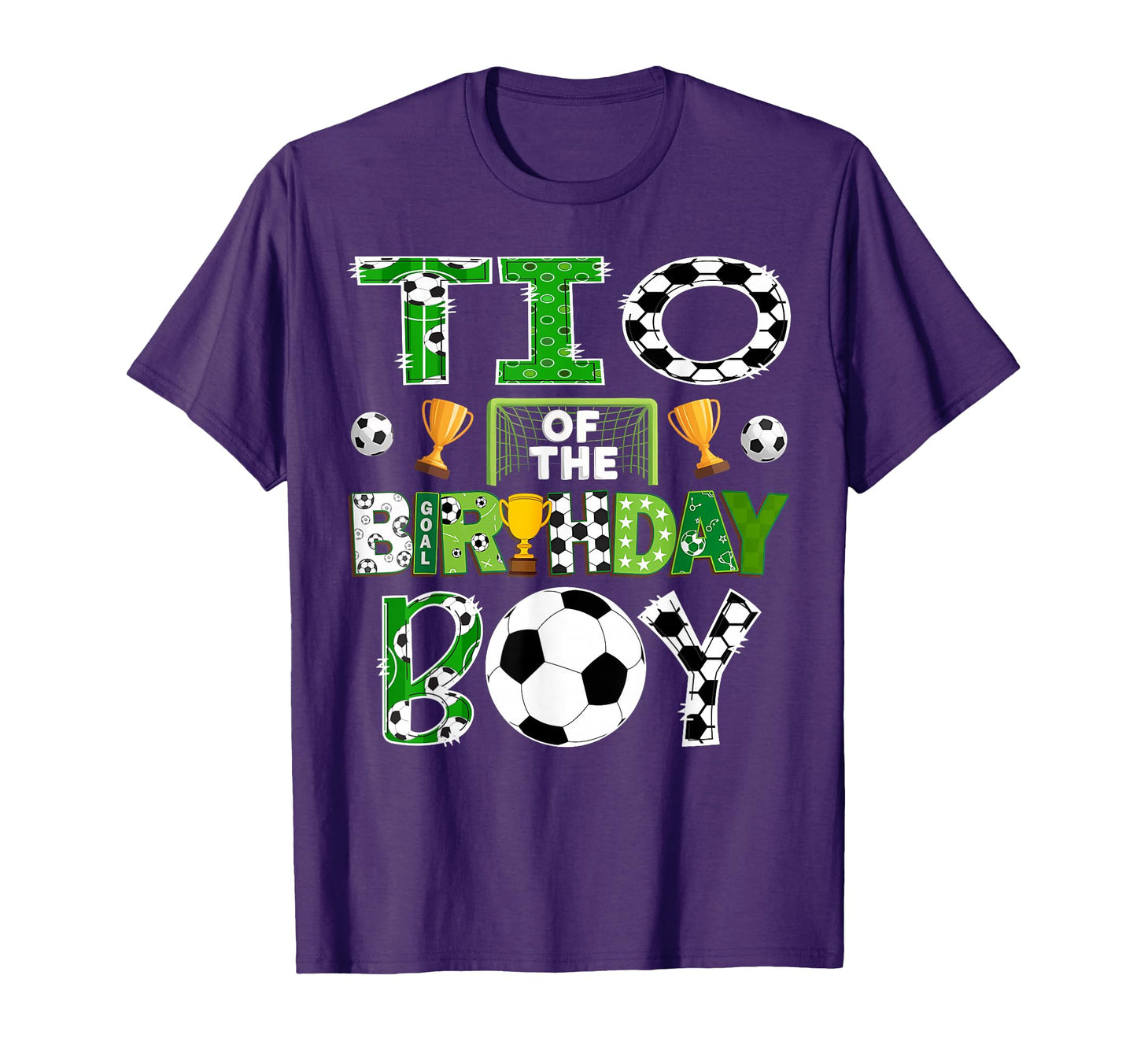 Tio Birthday Soccer Player Game Day T-Shirt - Fun Novelty Design Unisex - T-Shirt, Sweatshirt, Hoodie