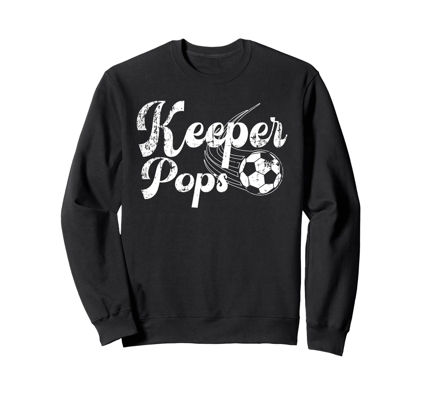 Soccer Keeper Pops Soccer Sweatshirt - Custom Art Print for Adults - T-Shirt, Sweatshirt, Hoodie