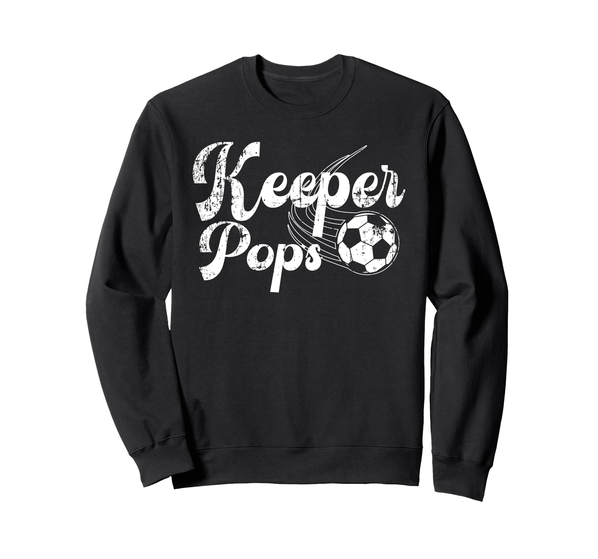 Soccer Keeper Pops Soccer Sweatshirt - Custom Art Print for Adults - T-Shirt, Sweatshirt, Hoodie