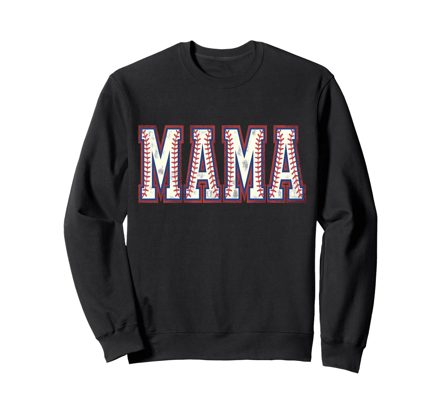 Baseball Mom Game Day Family Sweatshirt - Fun Novelty Design for Adults - T-Shirt, Sweatshirt, Hoodie