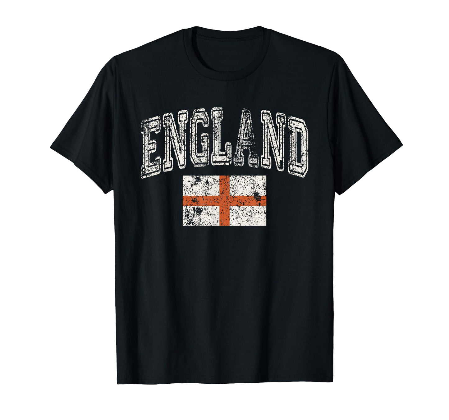 Faded England Flag English Pride T-Shirt - Fun Novelty Design for Adults - T-Shirt, Sweatshirt, Hoodie