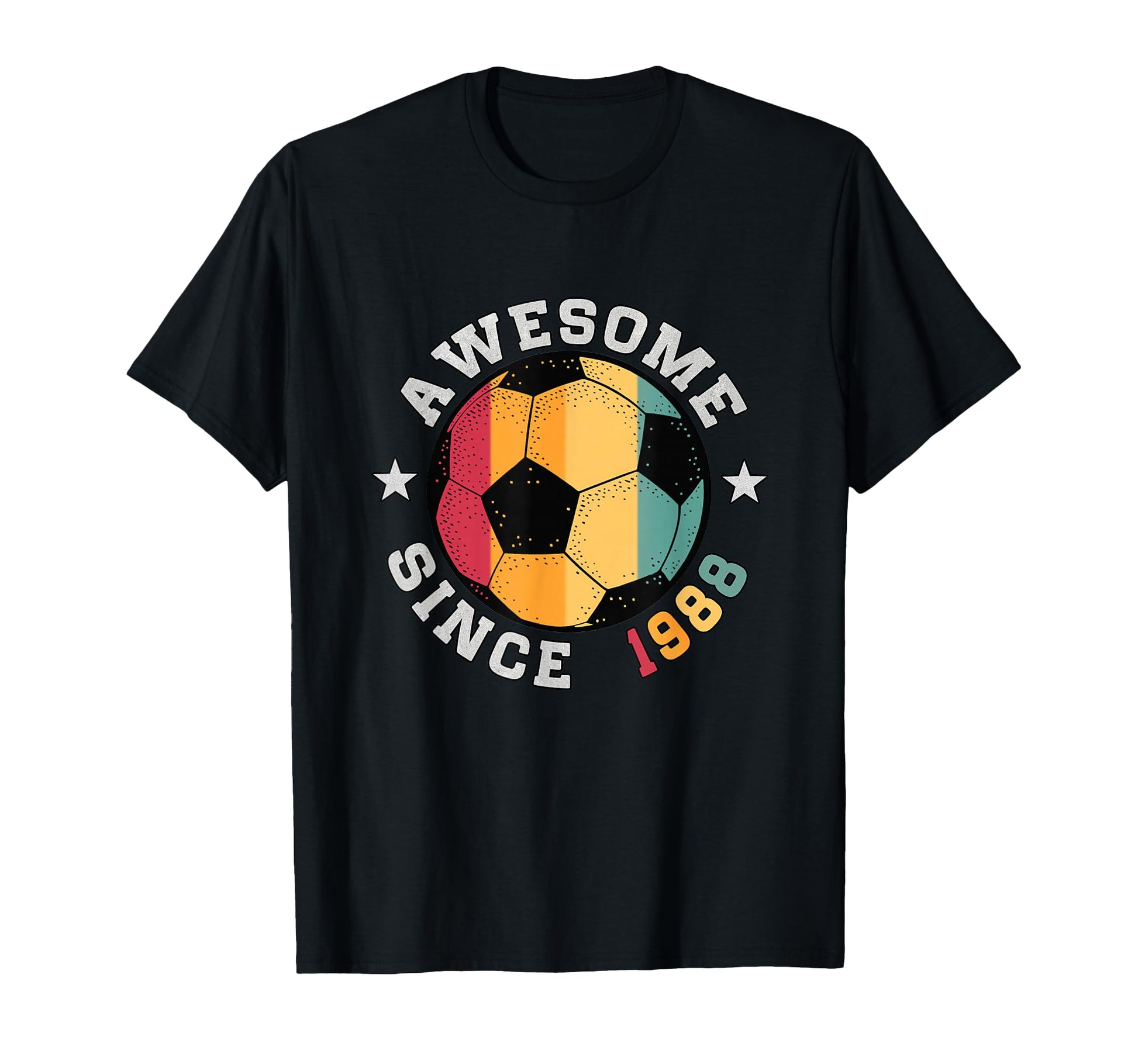 Birthday Soccer Player 38 Year Old T-Shirt - Minimalist Print Men Women - T-Shirt, Sweatshirt, Hoodie