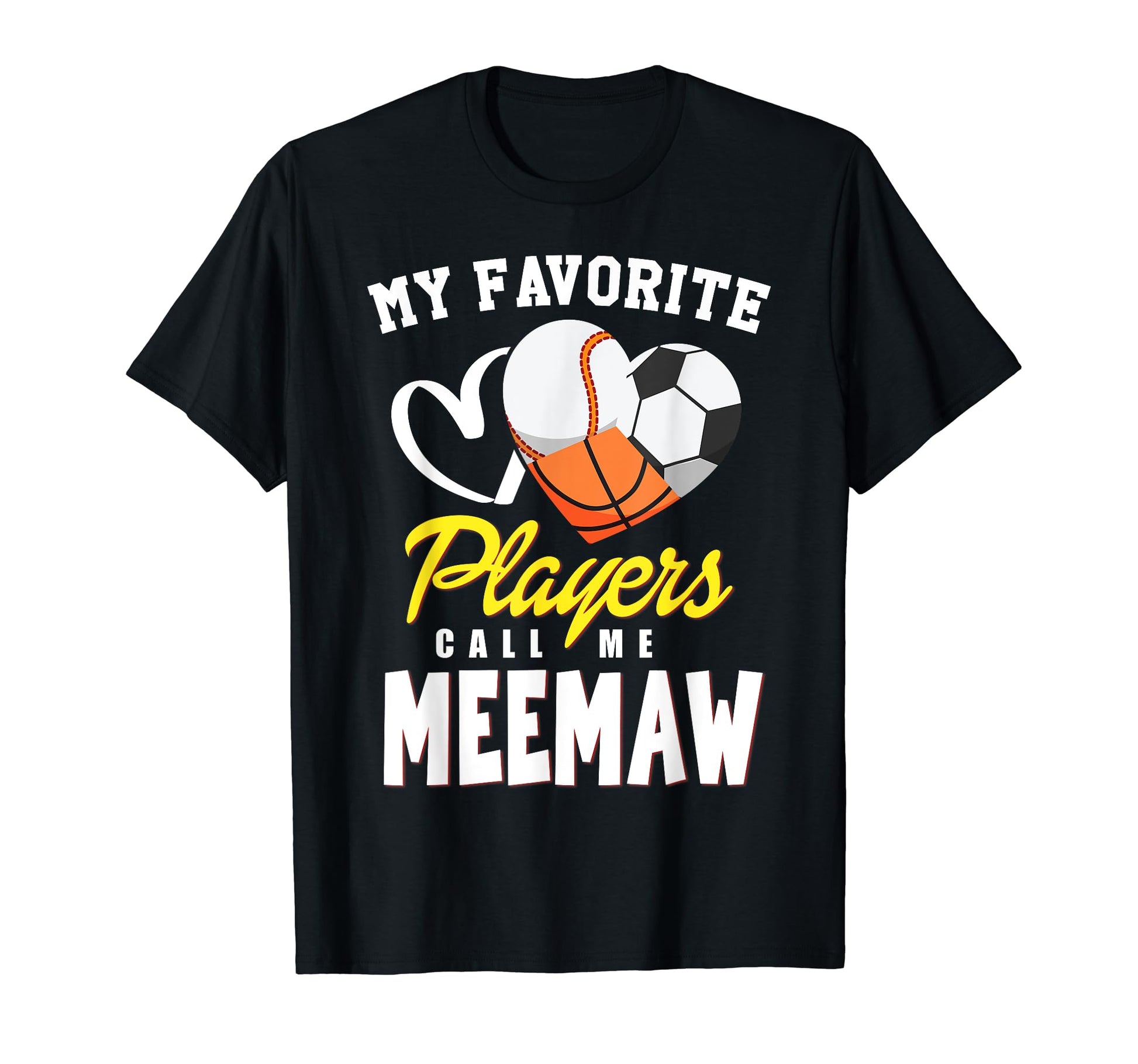 My Favorite Players Baseball Soccer T-Shirt - Minimalist Print for Adults - T-Shirt, Sweatshirt, Hoodie