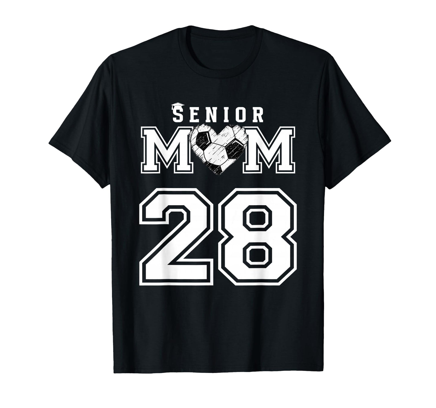 Proud Senior Soccer Mom Custom Jersey T-Shirt - Streetwear Style Unisex - T-Shirt, Sweatshirt, Hoodie