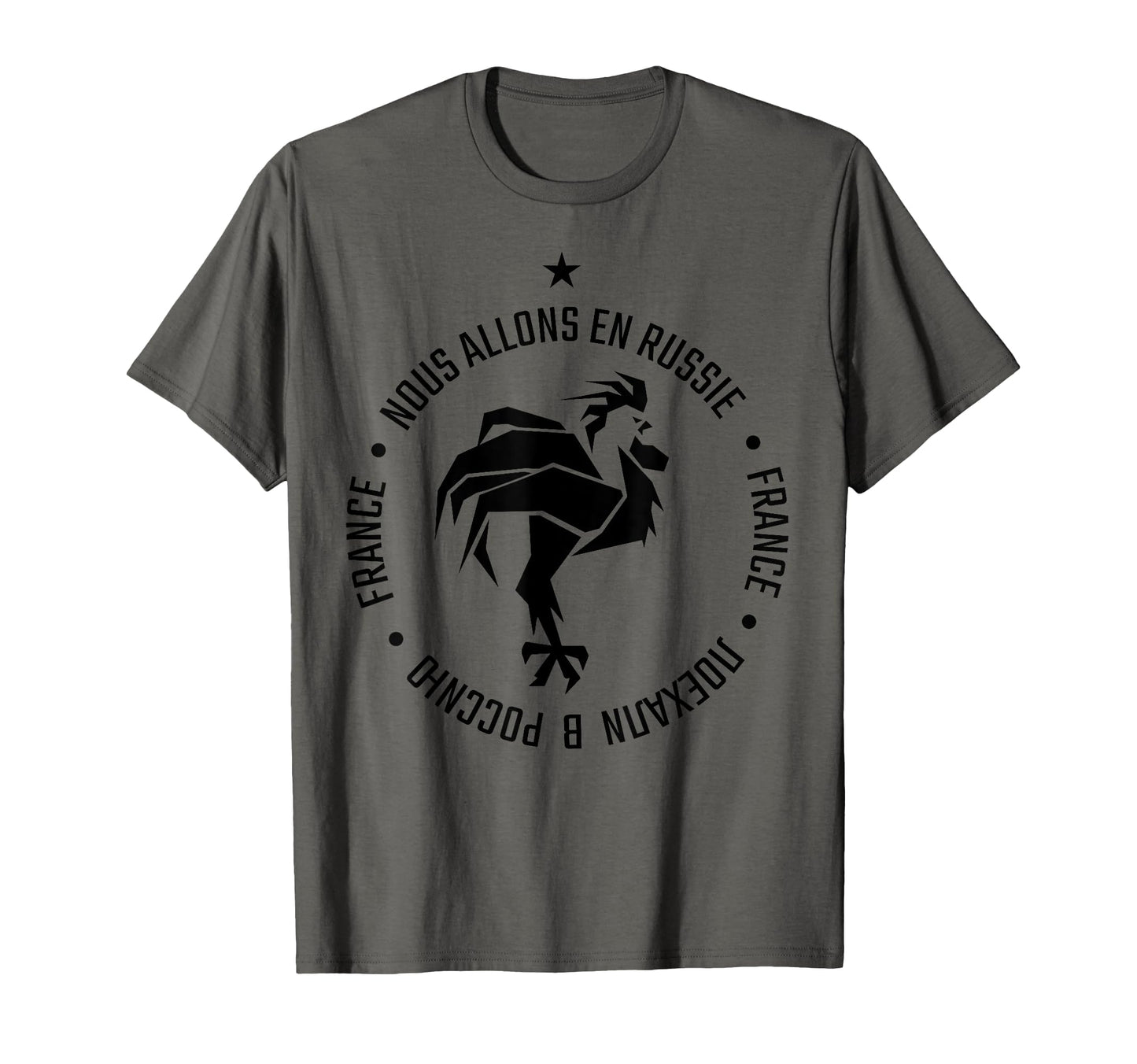 France Soccer 2018 Rooster Lets Go To T-Shirt - Novelty Apparel Men Women - T-Shirt, Sweatshirt, Hoodie