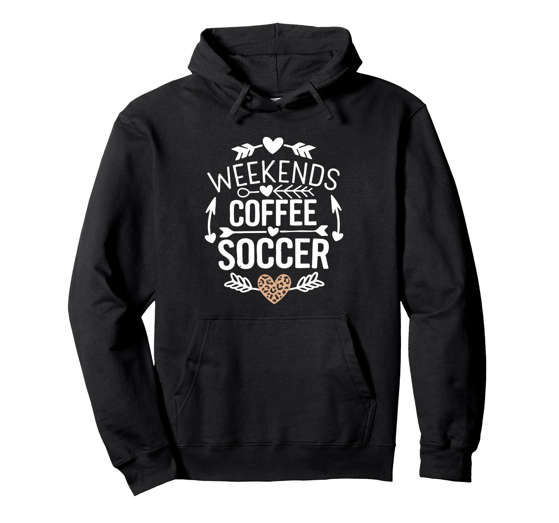 Weekends Coffee And Soccer Mom Life Hoodie - Custom Art Print for Adults - T-Shirt, Sweatshirt, Hoodie