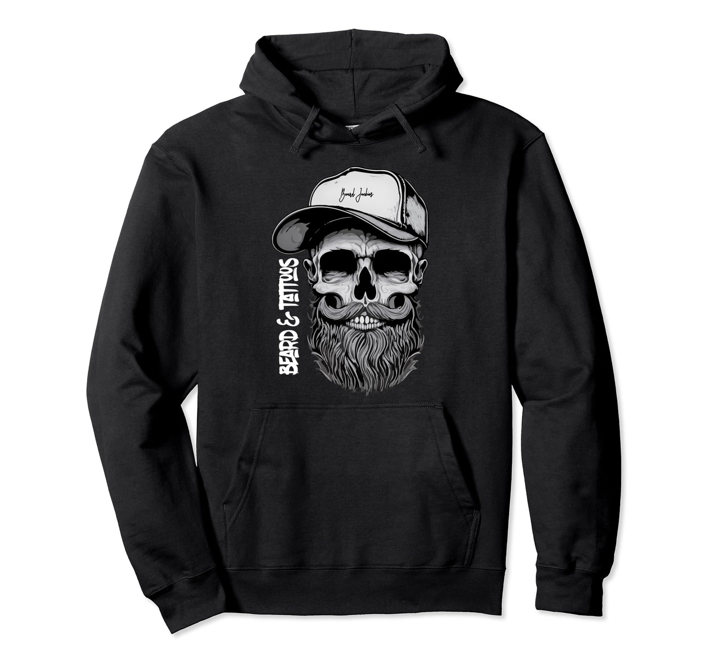 Beard Tattoos Tattoo Bearded Gift Hoodie - Streetwear Style Men Women - T-Shirt, Sweatshirt, Hoodie