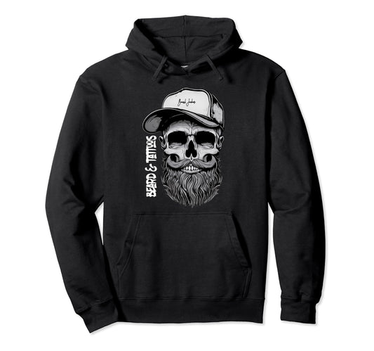 Beard Tattoos Tattoo Bearded Gift Hoodie - Streetwear Style Men Women - T-Shirt, Sweatshirt, Hoodie