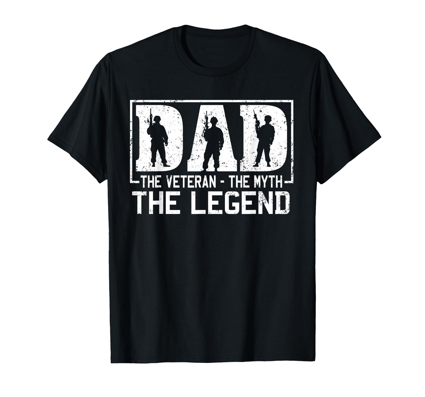 Dad Veteran Myth Legend Grandpa T-Shirt - Fun Novelty Design Unisex - T-Shirt, Sweatshirt, Hoodie