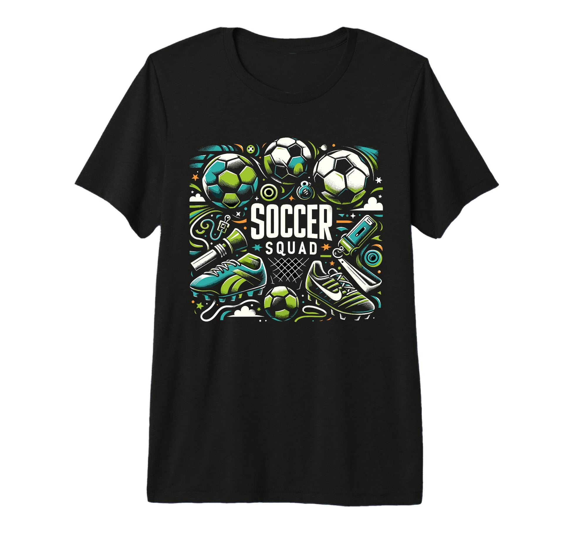 Soccer Squad Soccer Soccer Players T-Shirt - Fun Novelty Design for Adults - T-Shirt, Sweatshirt, Hoodie
