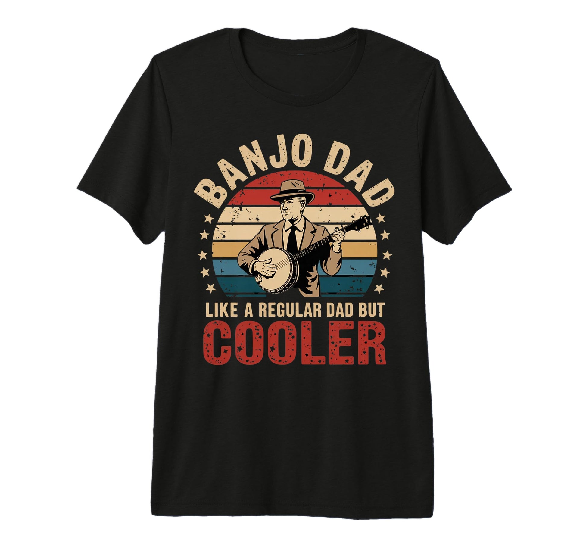 Banjo Teacher Player Dad Bluegrass T-Shirt - Trendy Graphic Men Women - T-Shirt, Sweatshirt, Hoodie