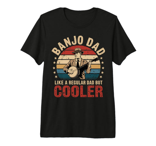Banjo Teacher Player Dad Bluegrass T-Shirt - Trendy Graphic Men Women - T-Shirt, Sweatshirt, Hoodie