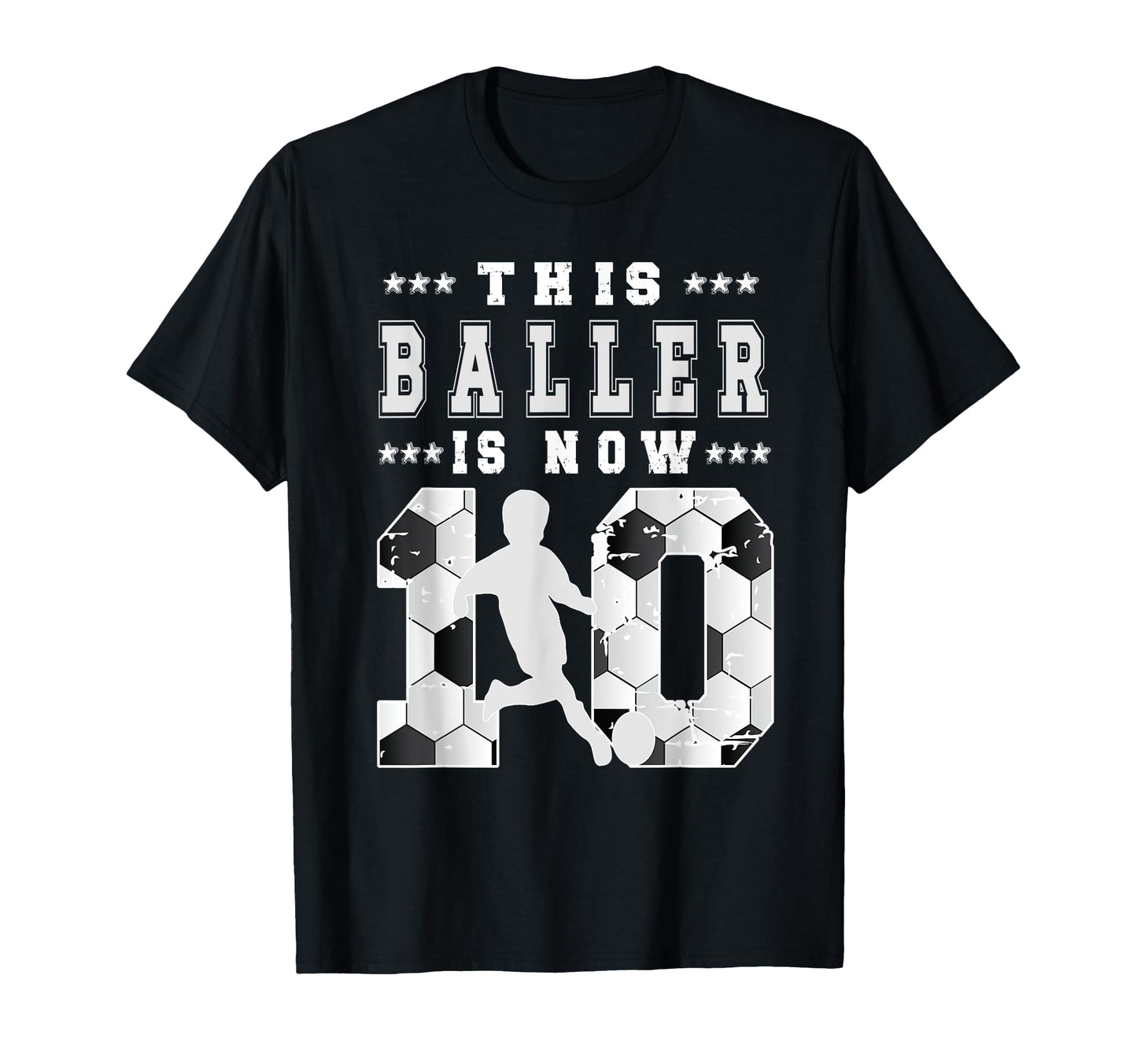 10Th Birthday Soccer Ten Year Old T-Shirt - Unique Graphic Men Women - T-Shirt, Sweatshirt, Hoodie