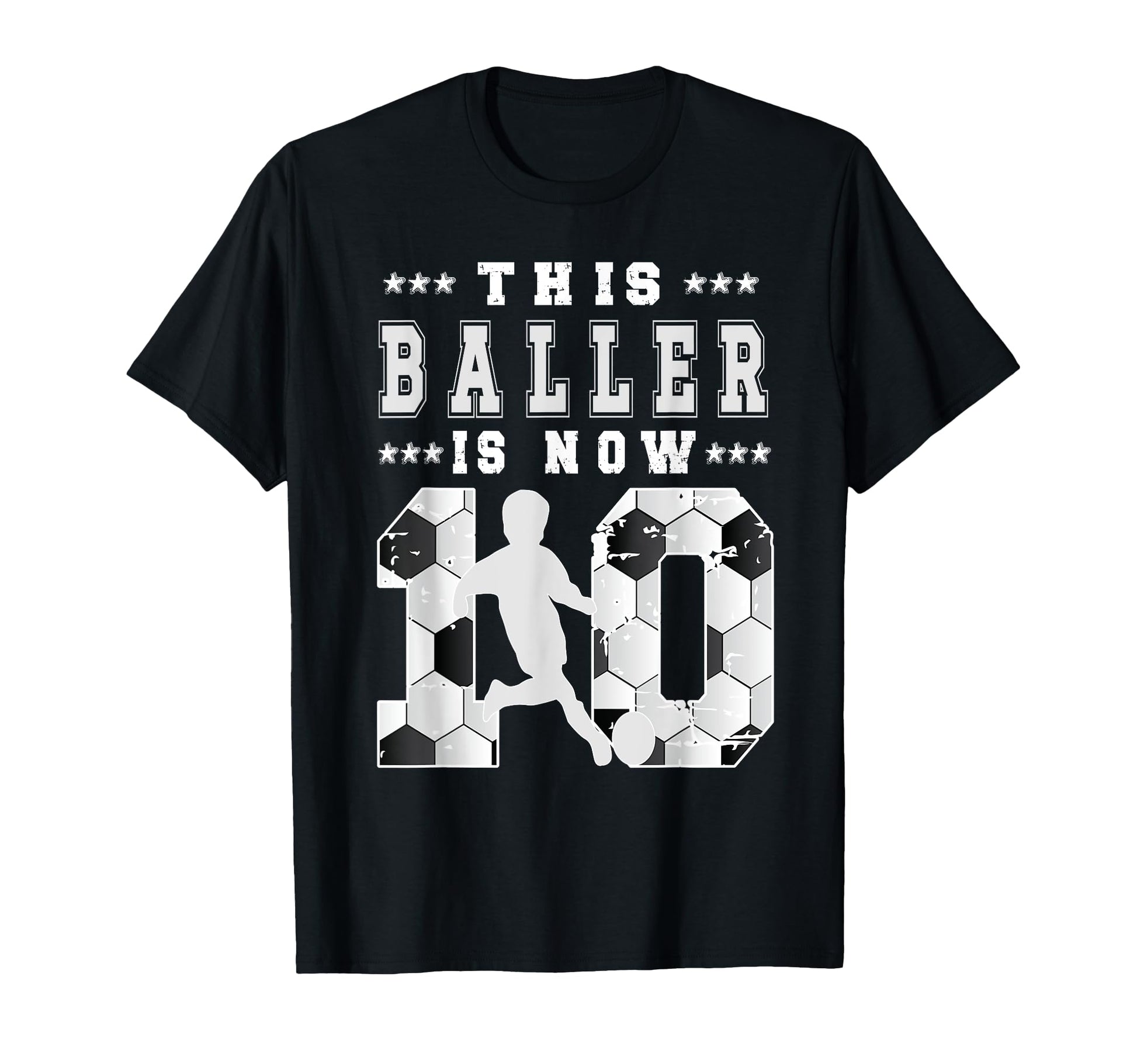 10Th Birthday Soccer Ten Year Old T-Shirt - Unique Graphic Men Women - T-Shirt, Sweatshirt, Hoodie