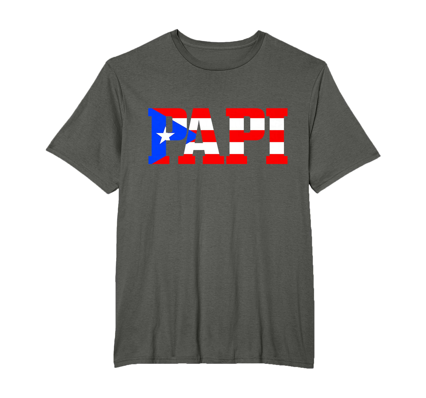 Papi Puerto Rican Dad Puerto Rico T-Shirt - Minimalist Print Men Women - T-Shirt, Sweatshirt, Hoodie