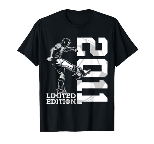 2011 15 Years Soccer 15Th Birthday T-Shirt - Casual Everyday Wear Men Women - T-Shirt, Sweatshirt, Hoodie