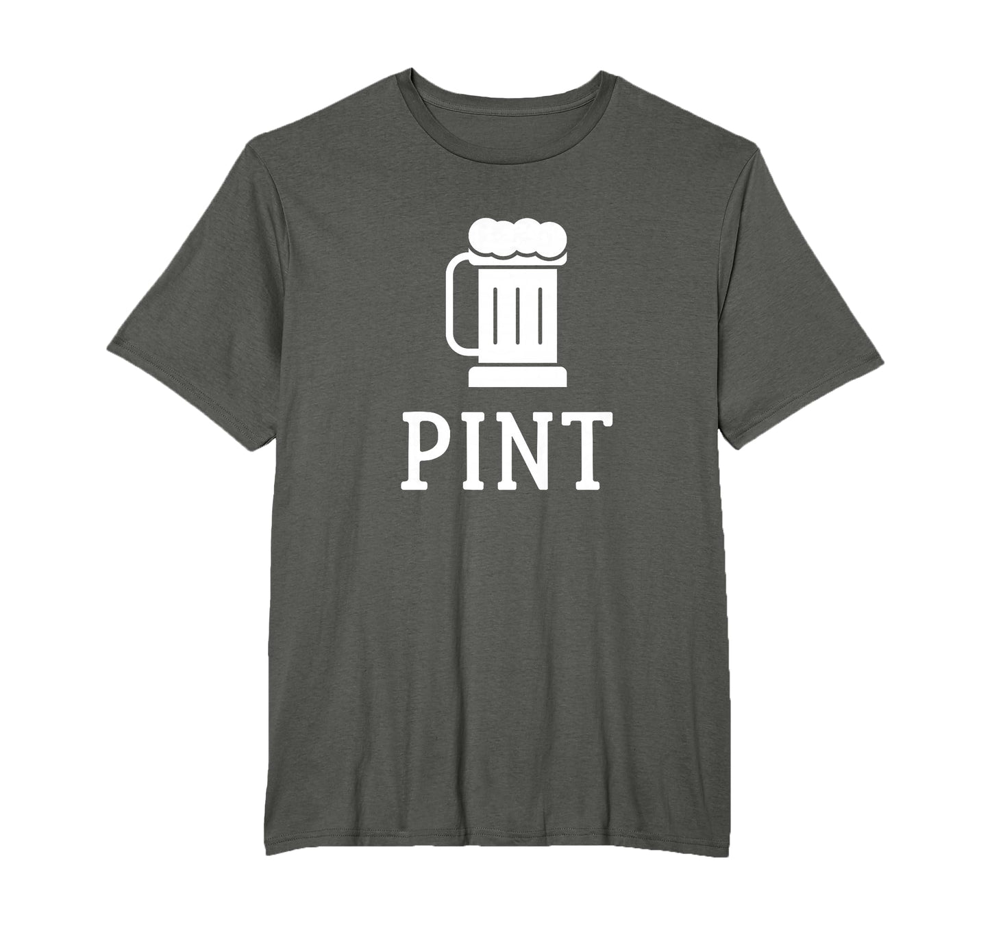Pint Half Pint Matching Shirts Beer T-Shirt - Graphic Print Men Women - T-Shirt, Sweatshirt, Hoodie