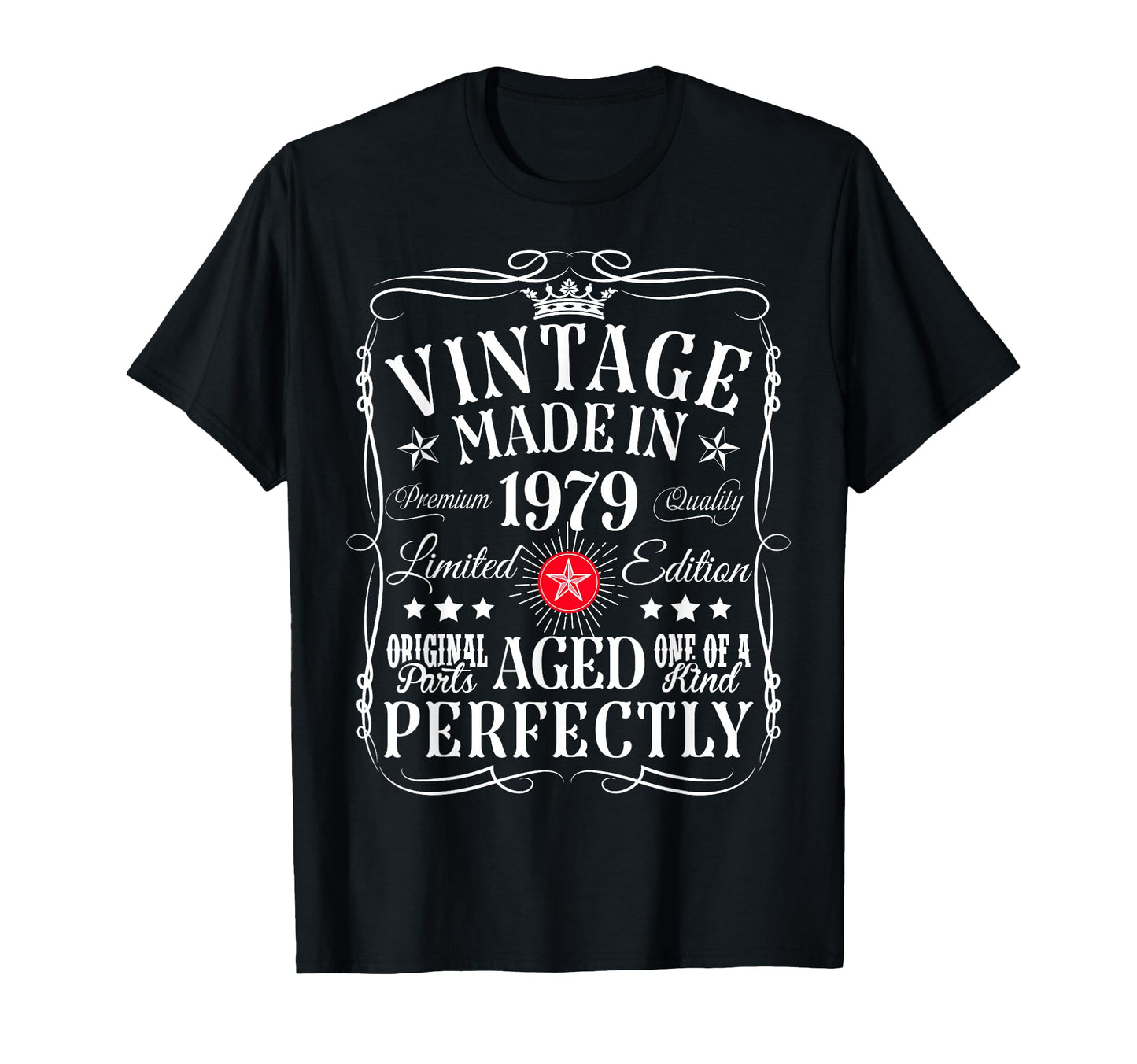 47Th Birthday Decorations 1979 47 Years Old T-Shirt - Trendy Graphic Unisex - T-Shirt, Sweatshirt, Hoodie