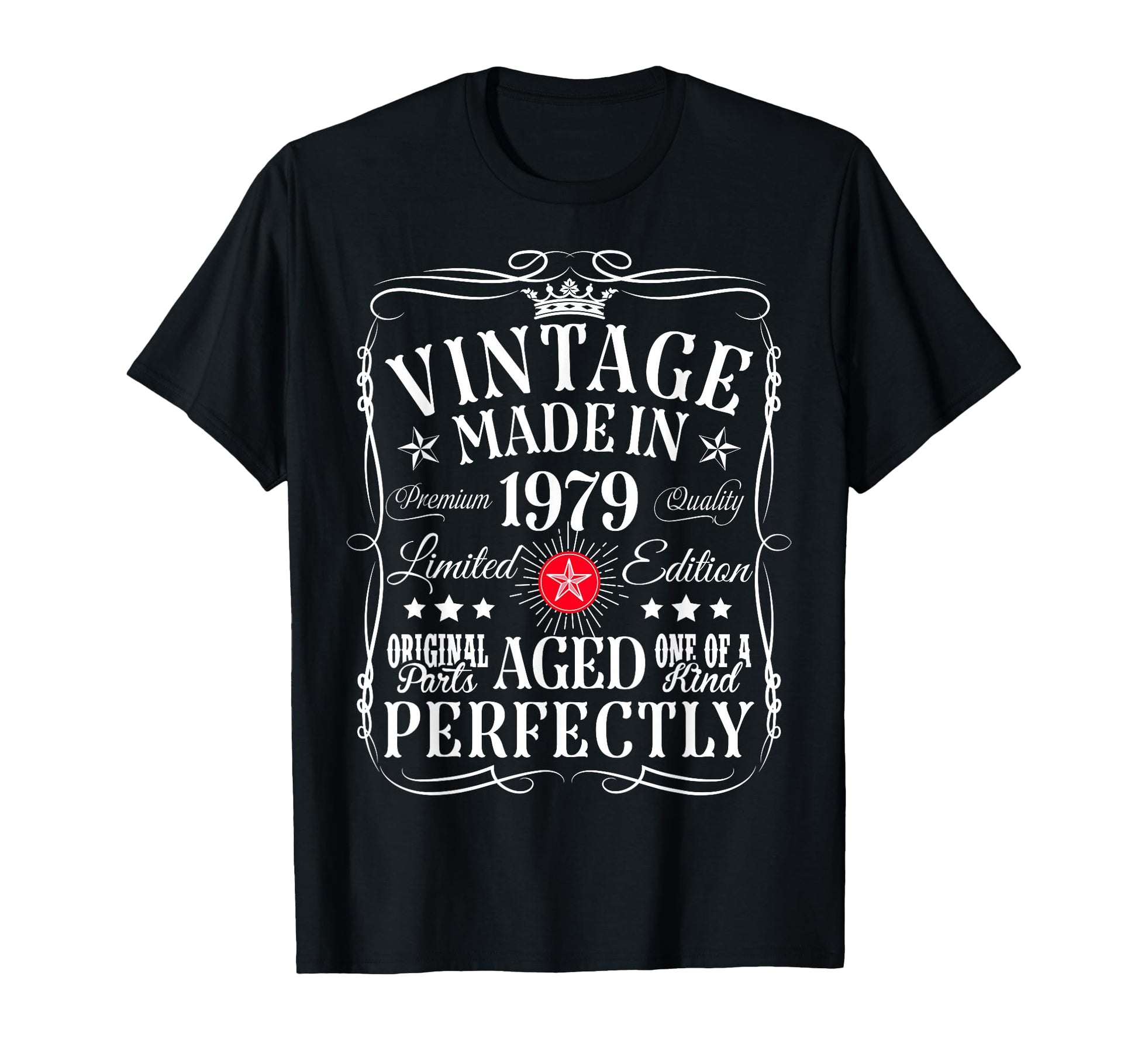 47Th Birthday Decorations 1979 47 Years Old T-Shirt - Trendy Graphic Unisex - T-Shirt, Sweatshirt, Hoodie