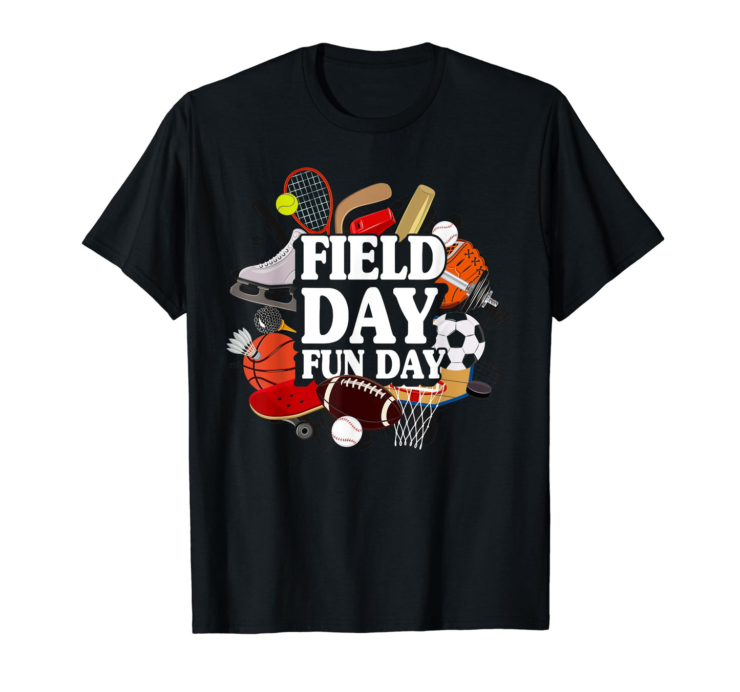Field Day Football Soccer Baseball T-Shirt - Graphic Print for Adults - T-Shirt, Sweatshirt, Hoodie