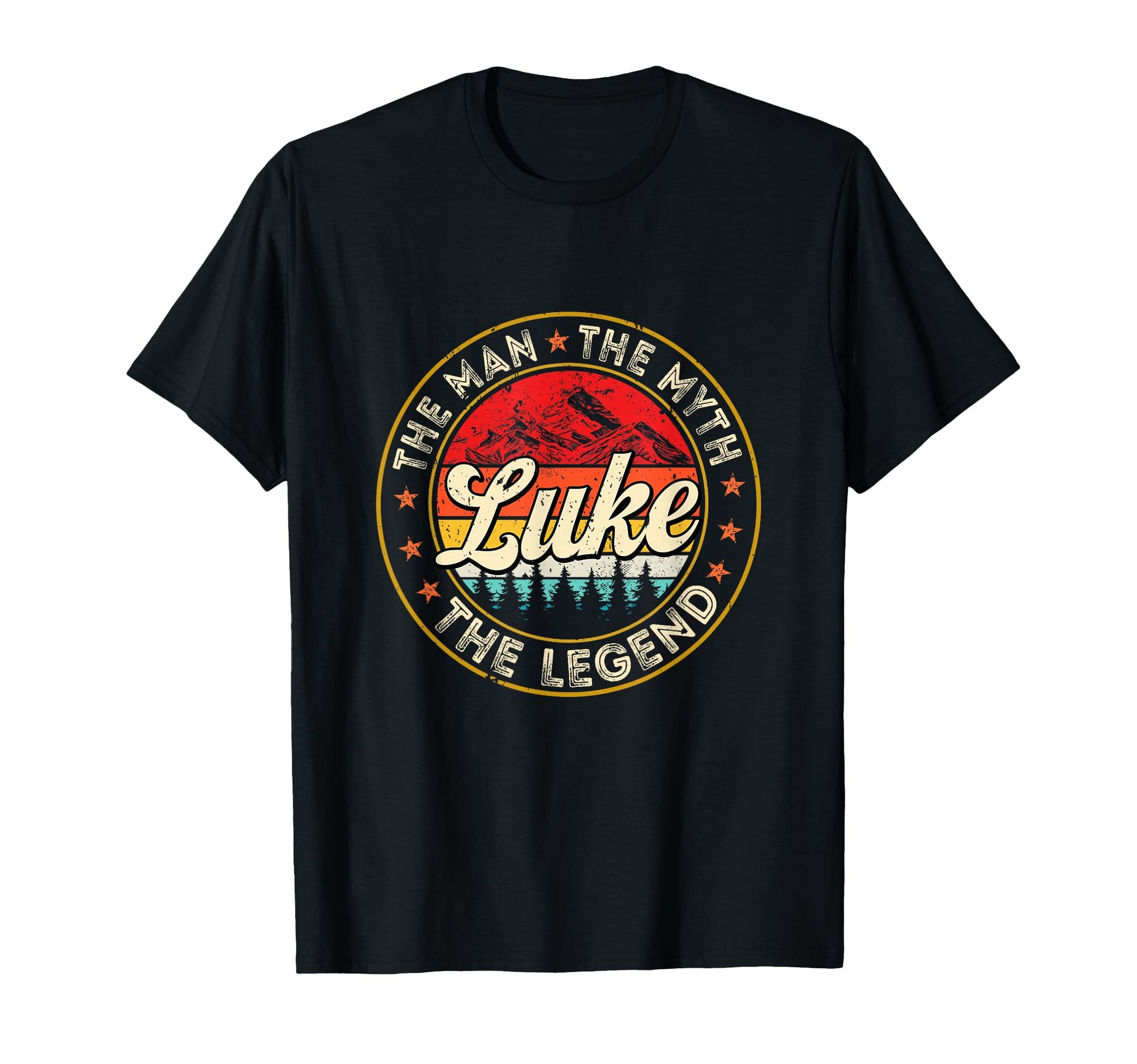 Luke Myth Legend Personalized Name T-Shirt - Fun Novelty Design for Adults - T-Shirt, Sweatshirt, Hoodie